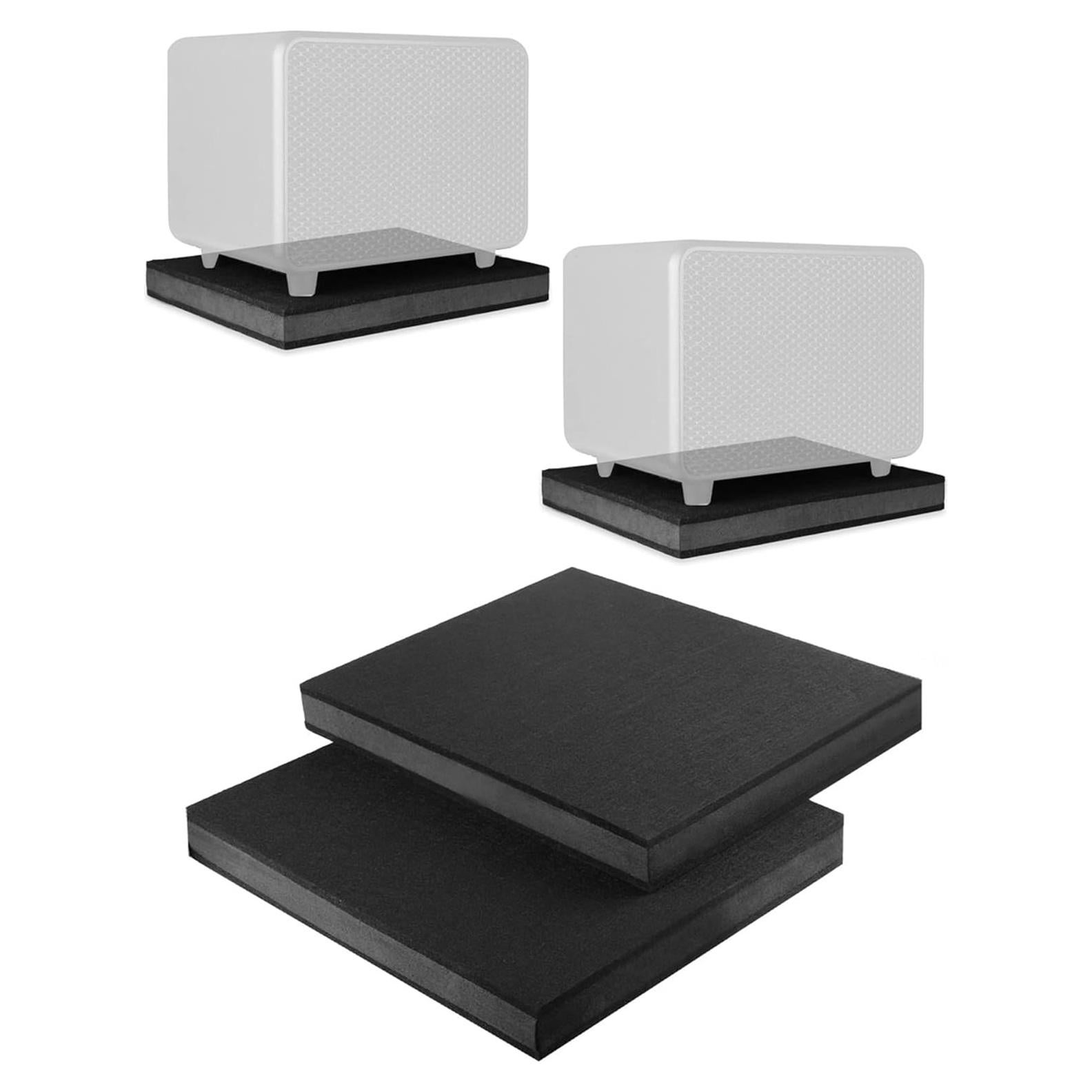 Almohadillas de Aislamiento de Ruido para Monitores 8-10" - 2 Pzas
