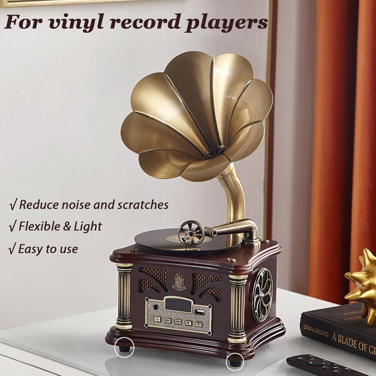 Almohadillas de Silicona Antideslizantes 1.2" 8 Piezas - Aislamiento