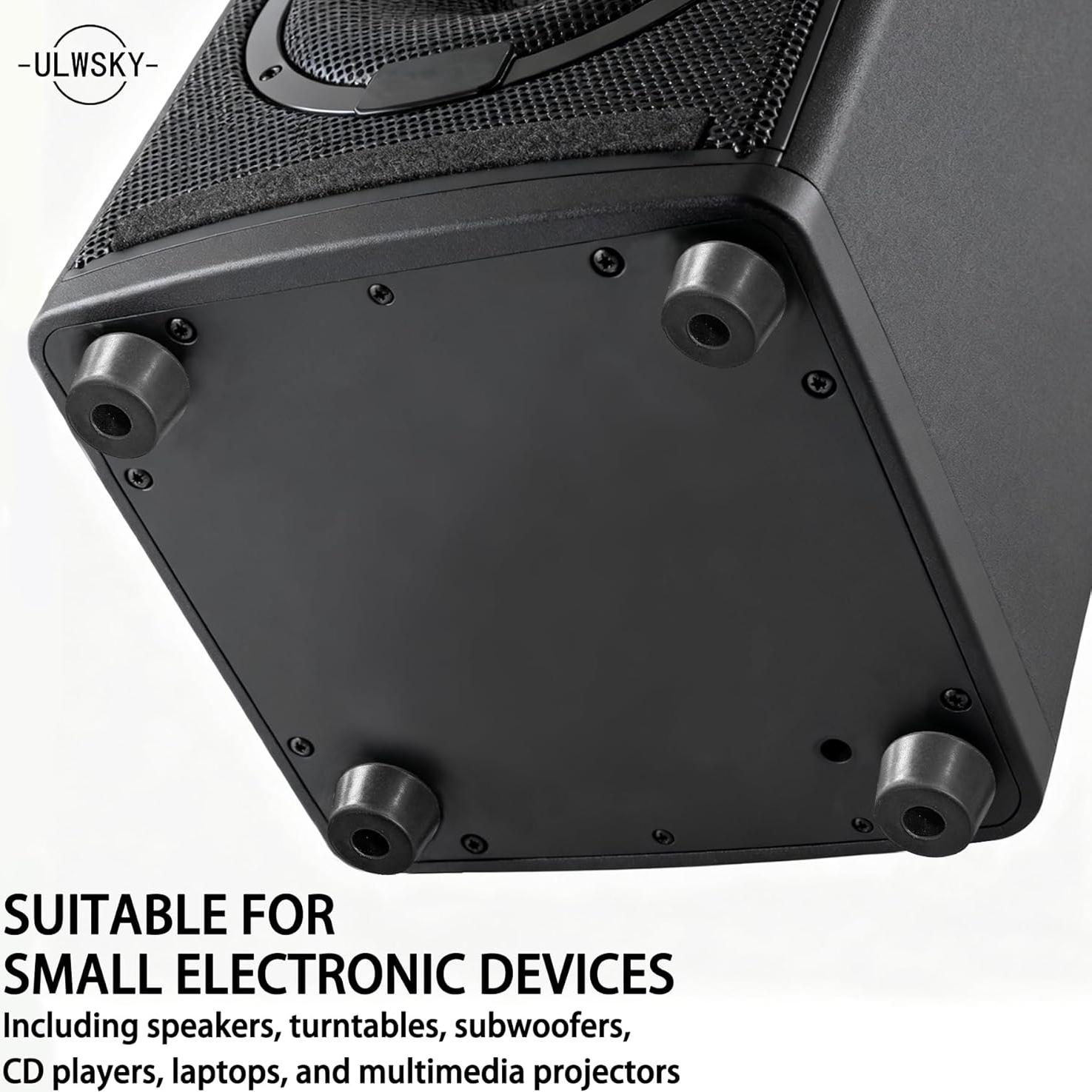 Almohadillas de Silicona Antideslizantes 1.2" 8 Piezas - Aislamiento