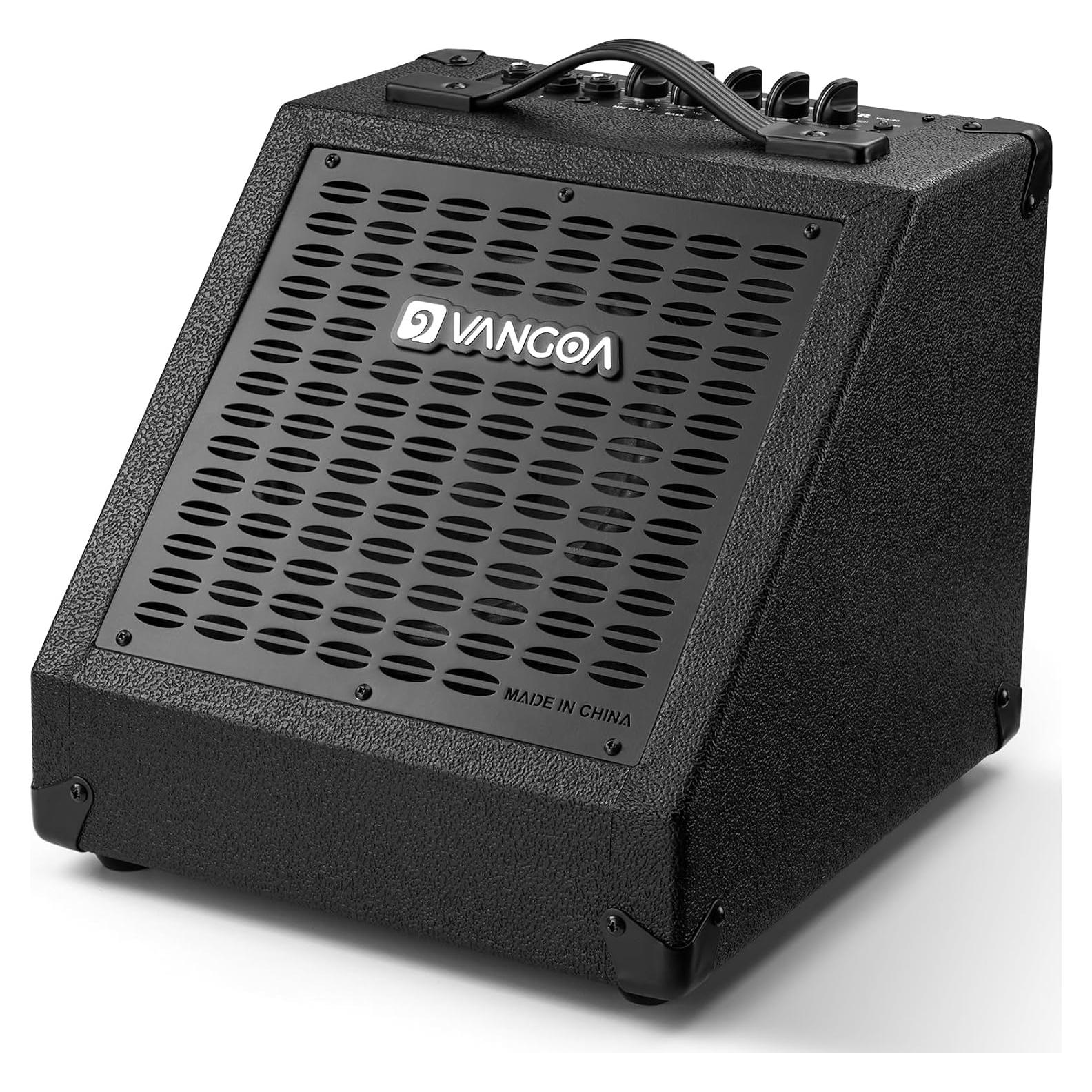 Amplificador de Batería Eléctrica Vangoa 40W 3 Entradas EQ