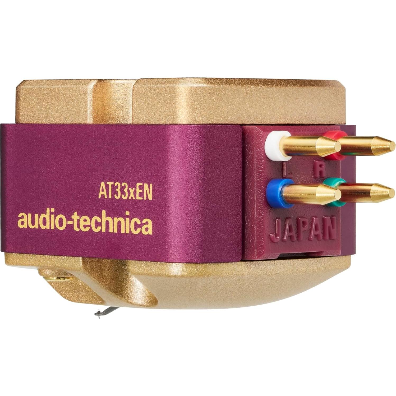 Cartucho de bobina móvil dual Audio-Technica AT33XEN 10.1g