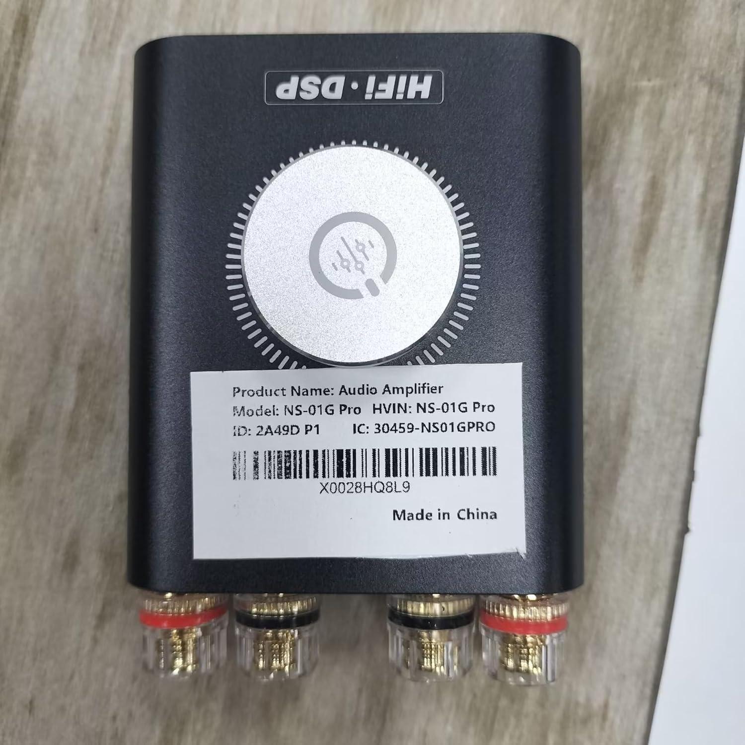 Amplificador Mini Nobsound NS-20G 200W Bluetooth 5.0 Hi-Fi