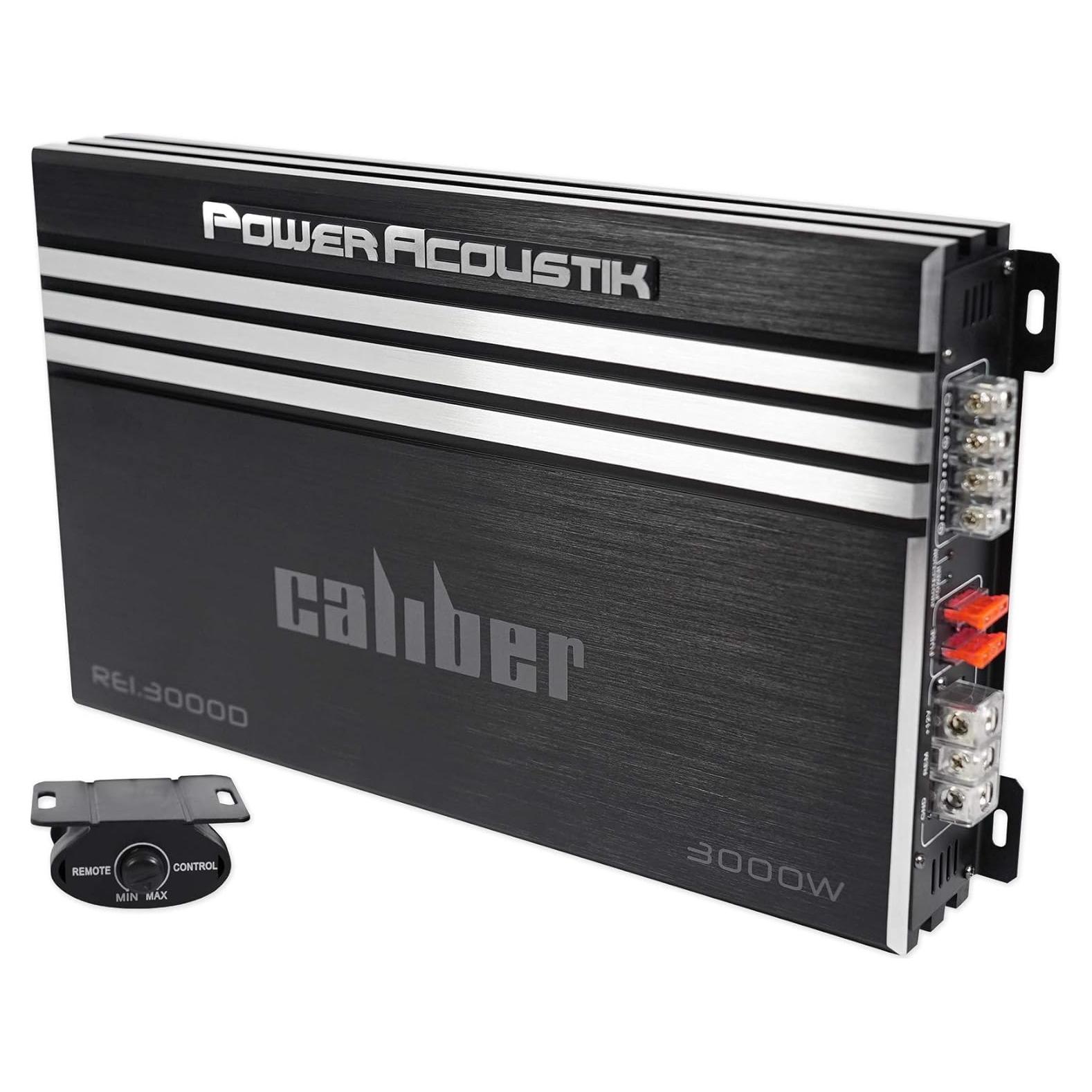 Amplificador Mono de Coche Power Acoustik RE1-3000D 1500W