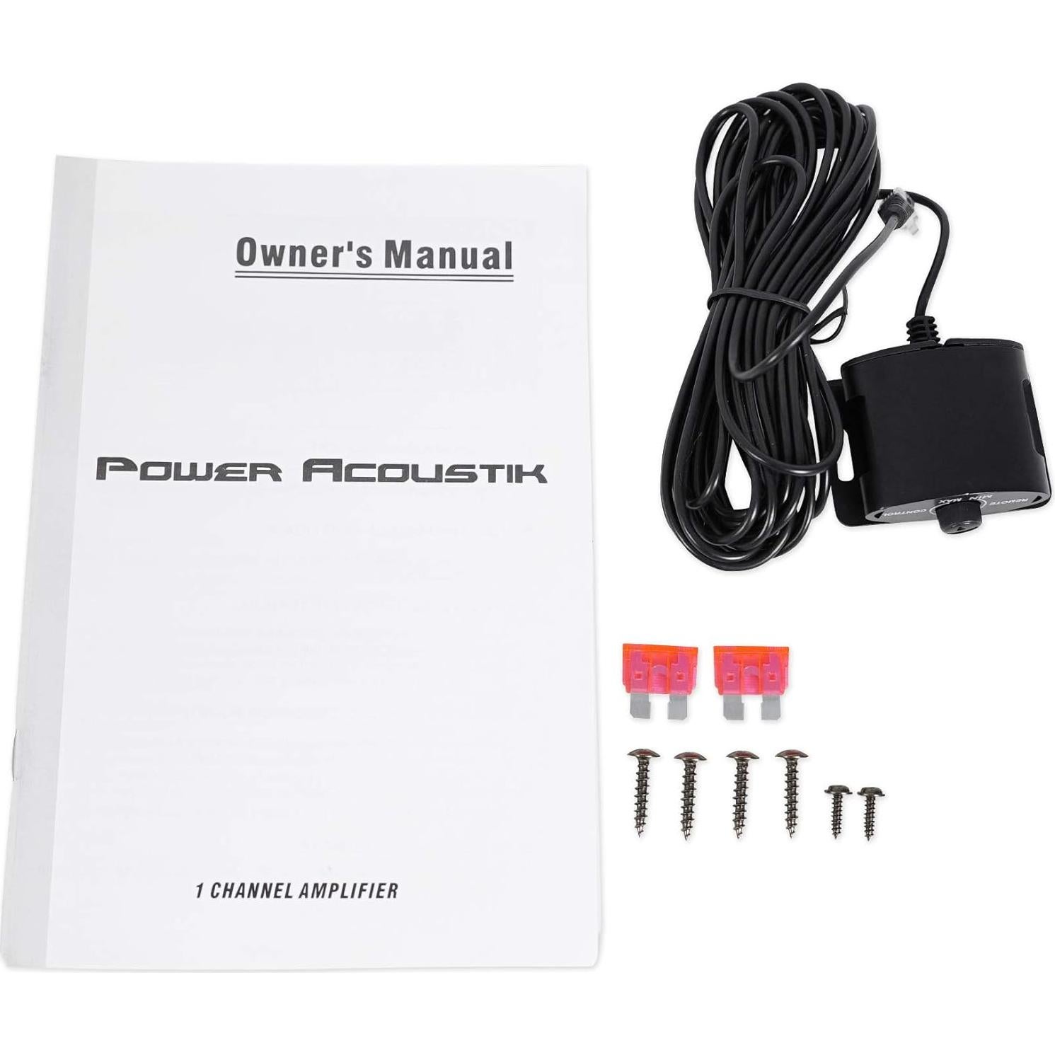 Amplificador Mono de Coche Power Acoustik RE1-3000D 1500W