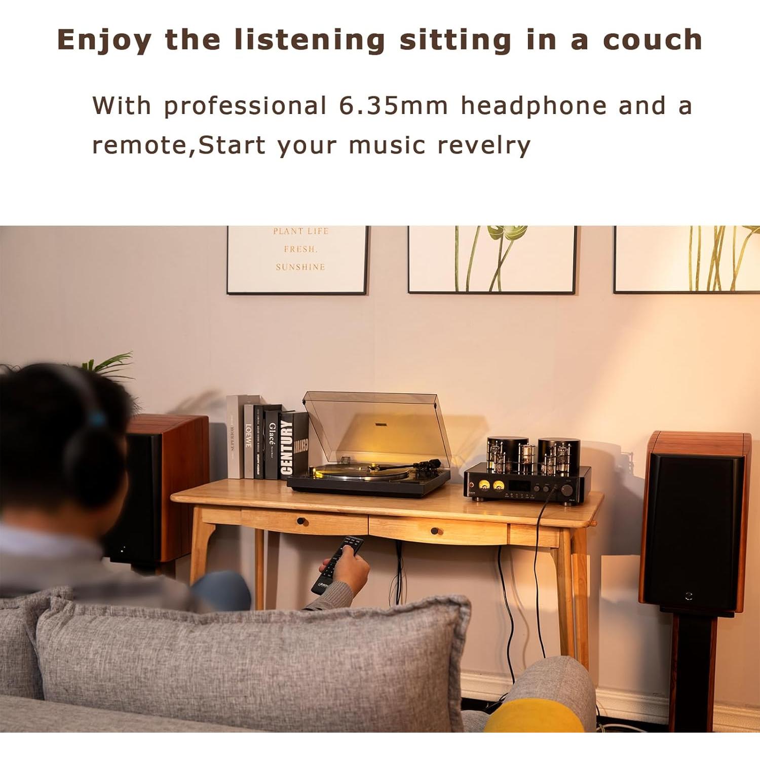 Amplificador de Válvulas Juson Audio JTA100 200W HiFi Bluetooth