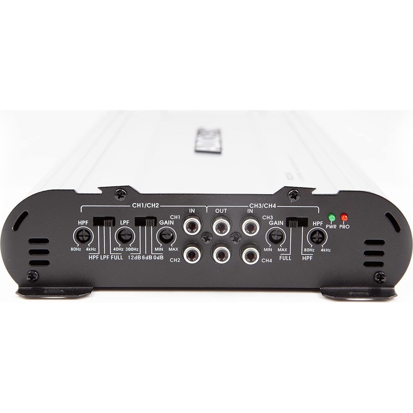 Amplificador Estéreo de Coche Audiobank P2004 2000W 4 Canales