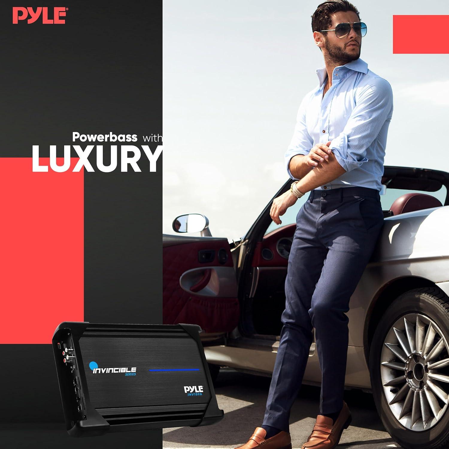 Amplificador de Audio Pyle INV159A.5 3000W Mono Clase AB