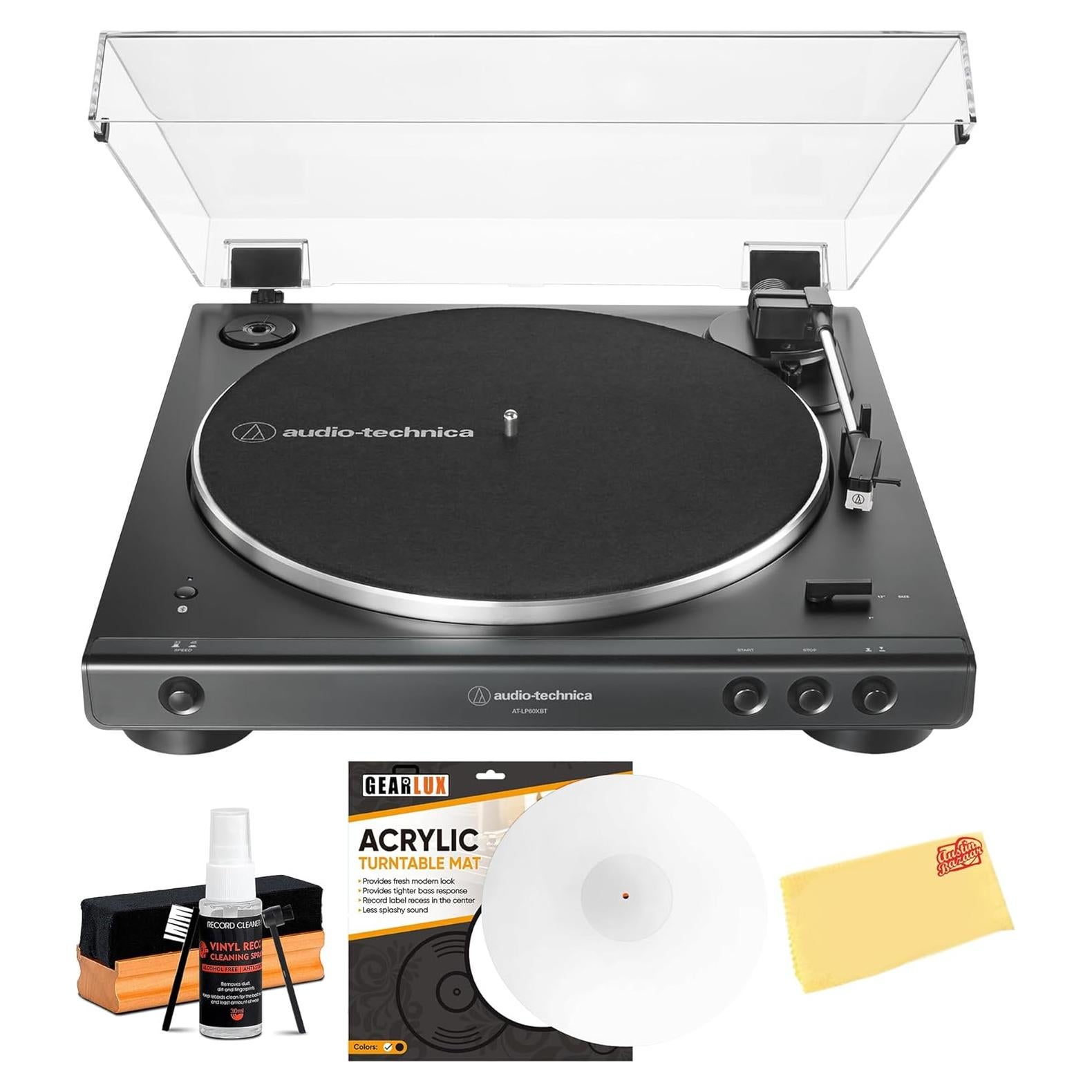 Tocadiscos Automático Inalámbrico Audio-Technica AT-LP60XBT