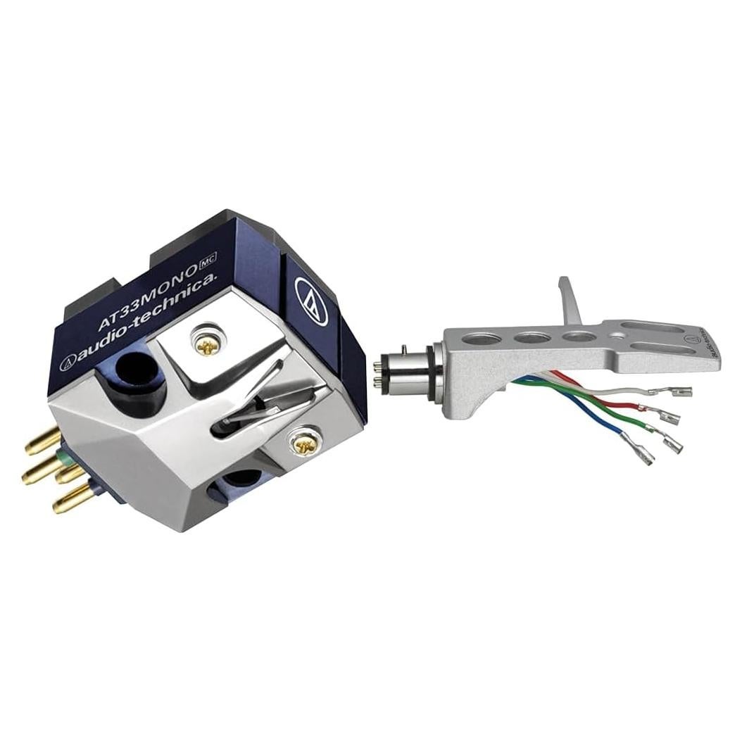 Cartucho Mono Audio-Technica AT33MONO + Cabezal AT-HS1