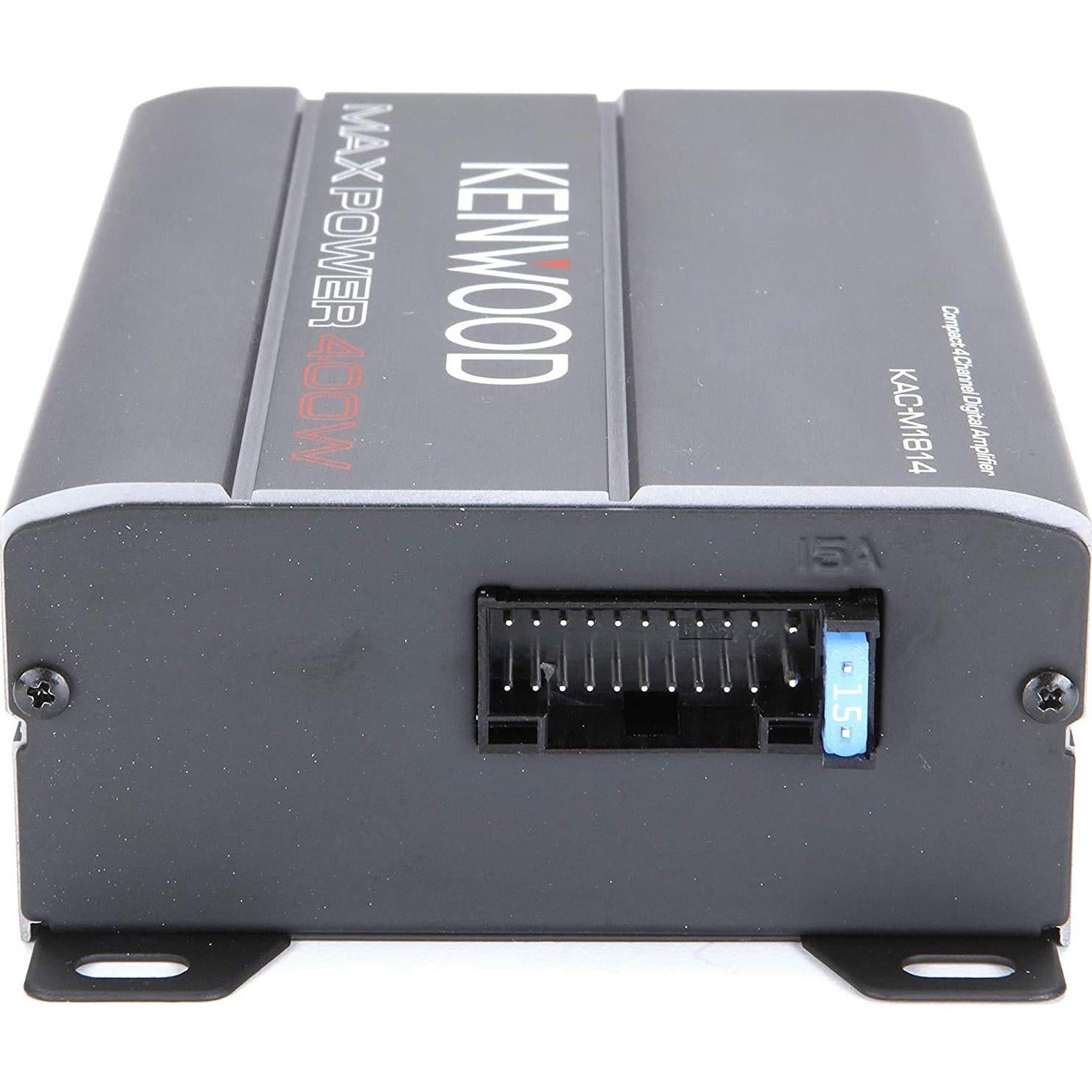 Amplificador Digital Marítimo Kenwood KAC-M1814 400W 4 Canales