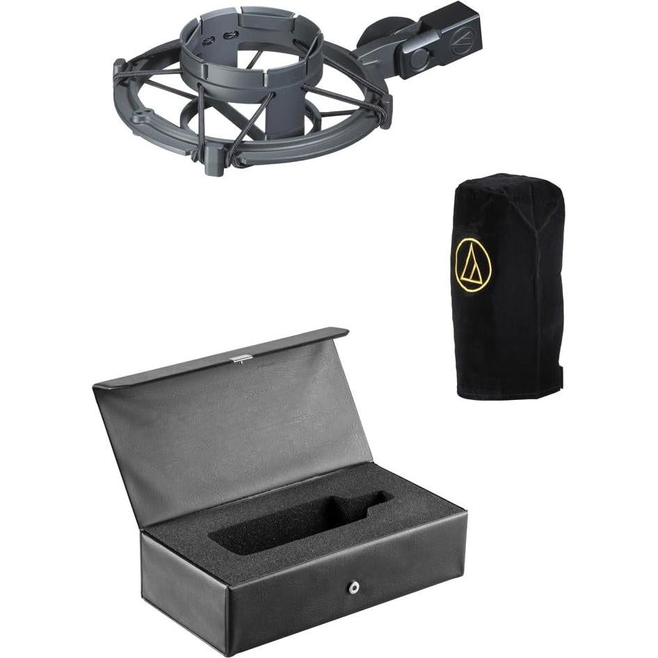 Micrófono de Condensador Cardioide Audio-Technica AT4040 con Soporte y Cable