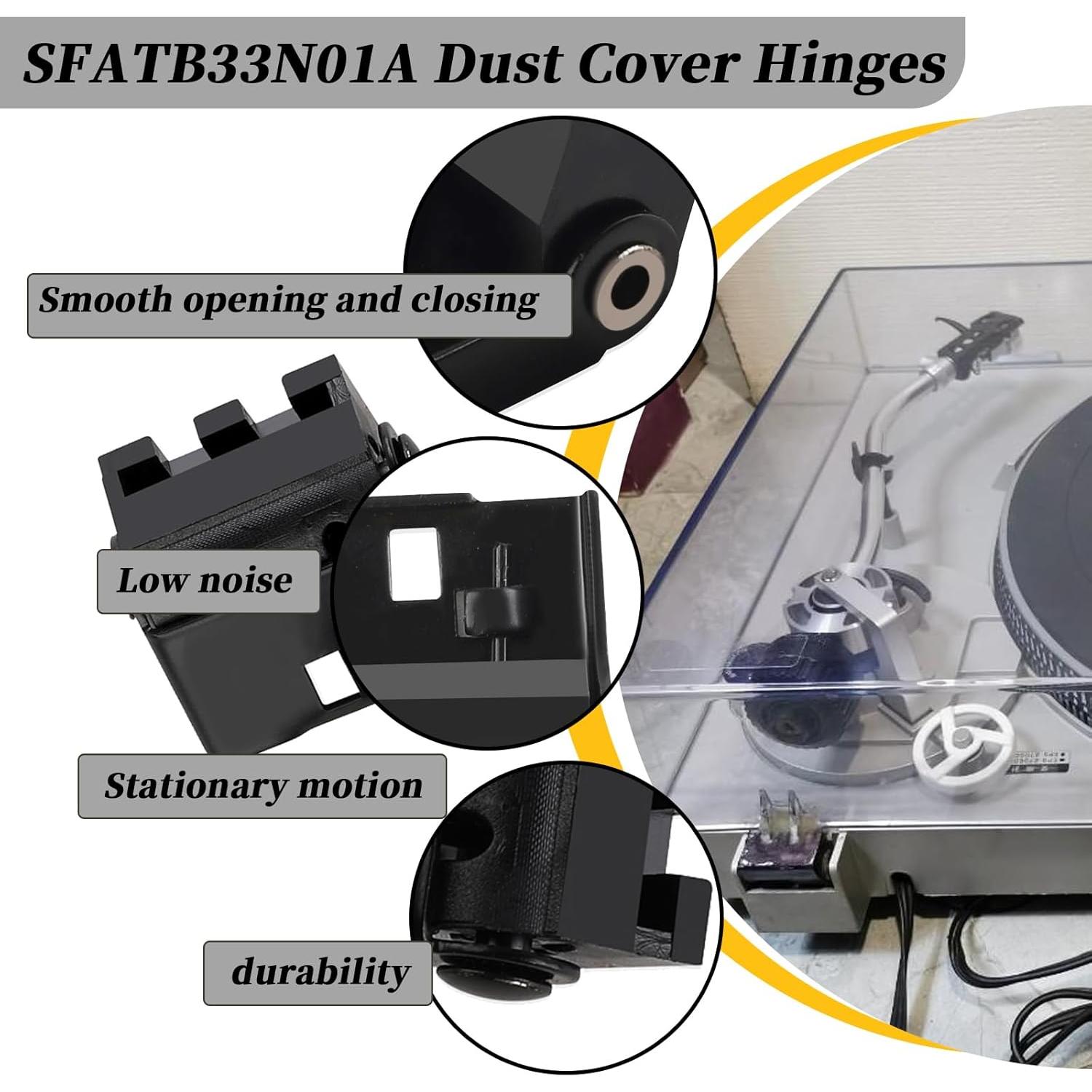 Bisagra de Cubierta de Polvo Technics SFATB33N01A - Compatible con Modelos SL-B, SL-D, SL-Q