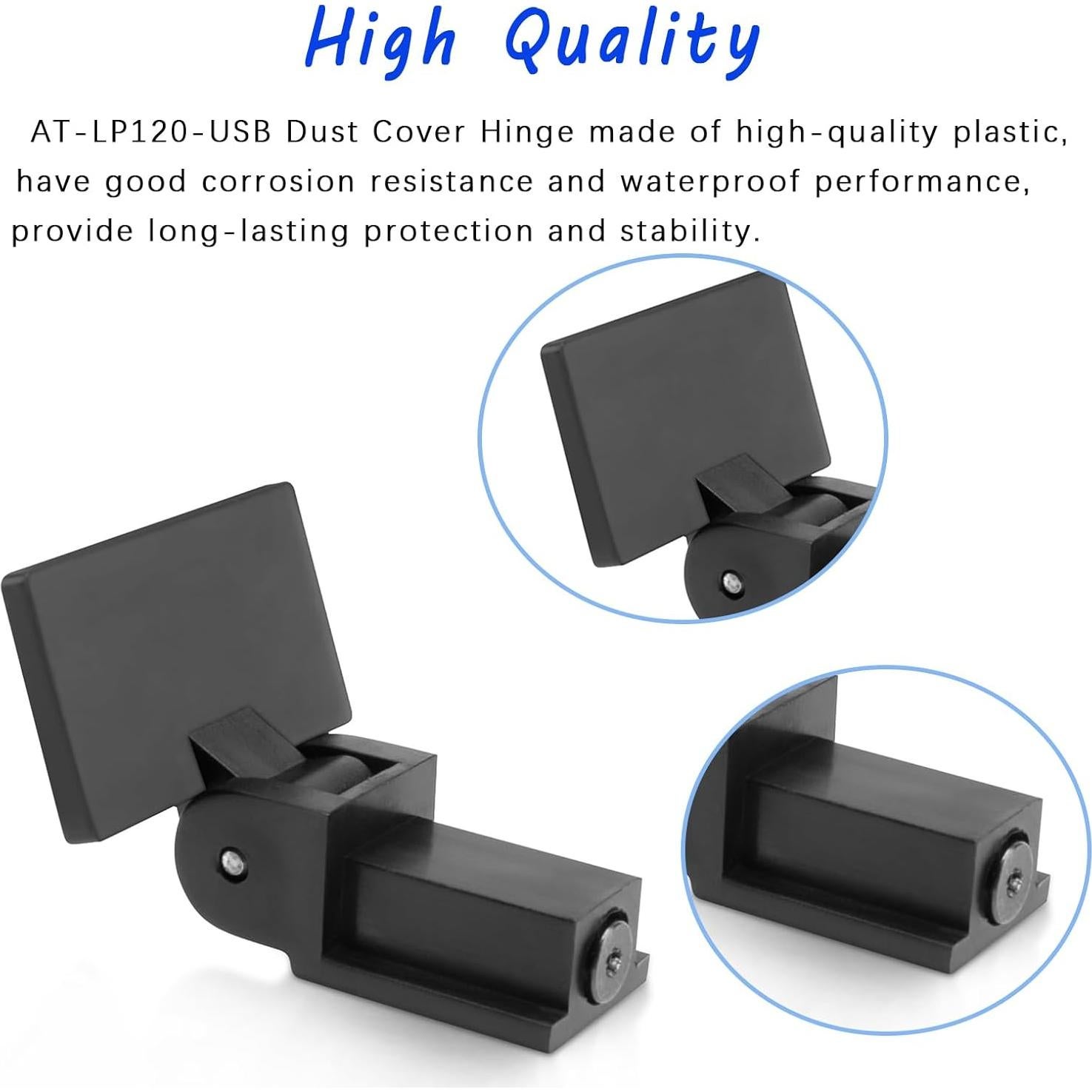 Bisagra de Cubierta de Polvo para Tocadiscos Audio Technica