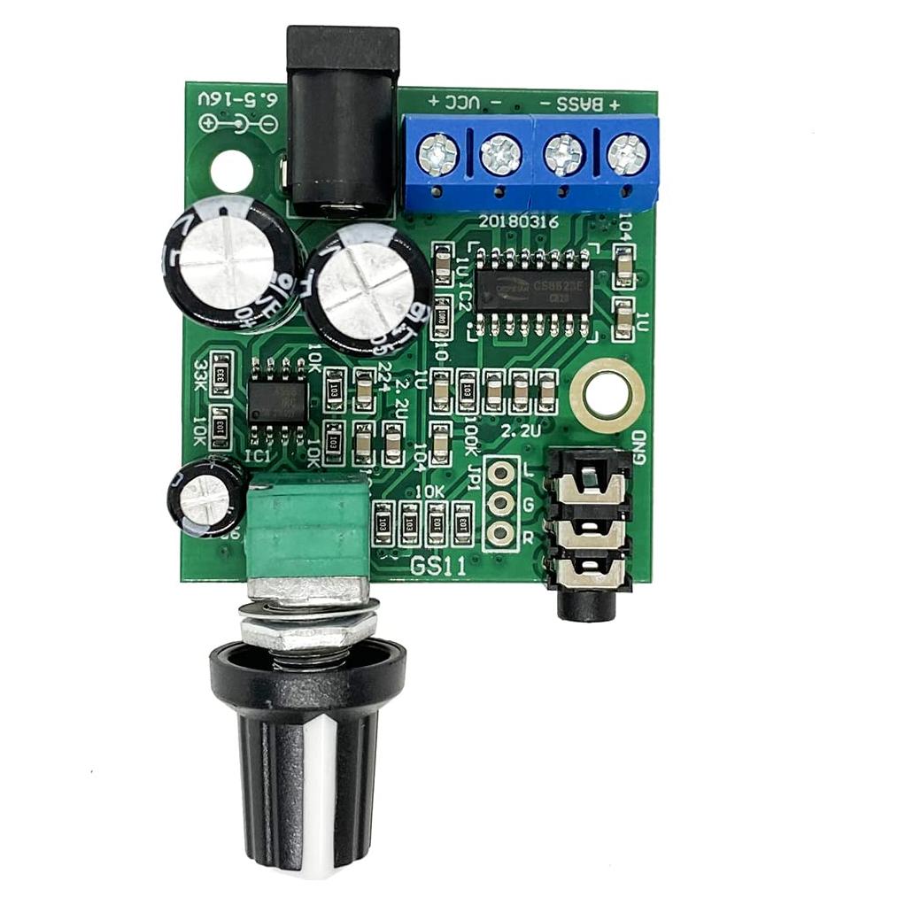 Amplificador de Subwoofer QINIZX Mono 25W Digital 6.5-16V