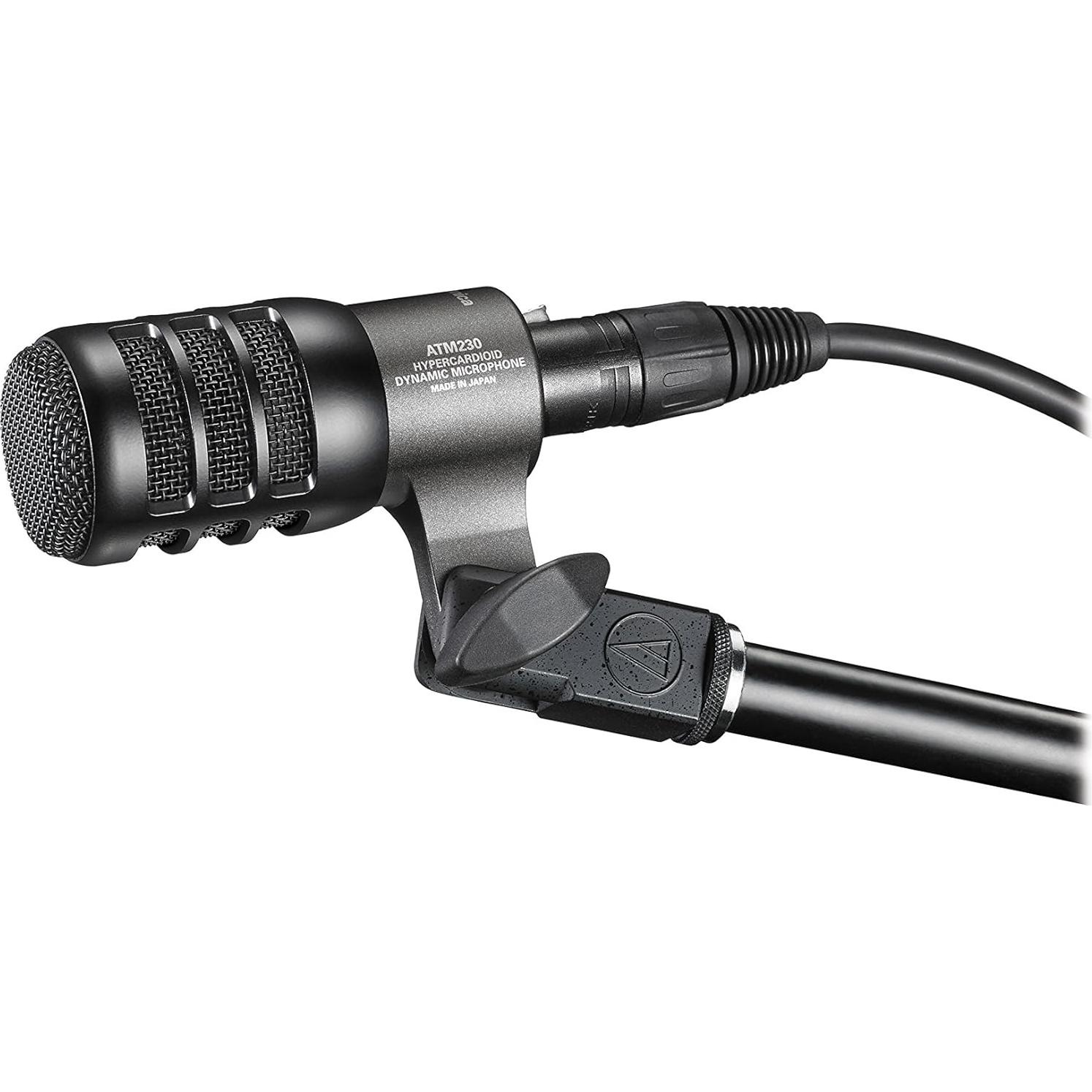 Micrófono Dinámico Hipercardioide Audio-Technica ATM230, 0.46 kg