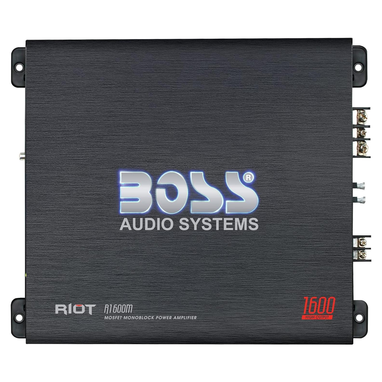 Amplificador Monobloque BOSS R1600M 1600W para Automóvil