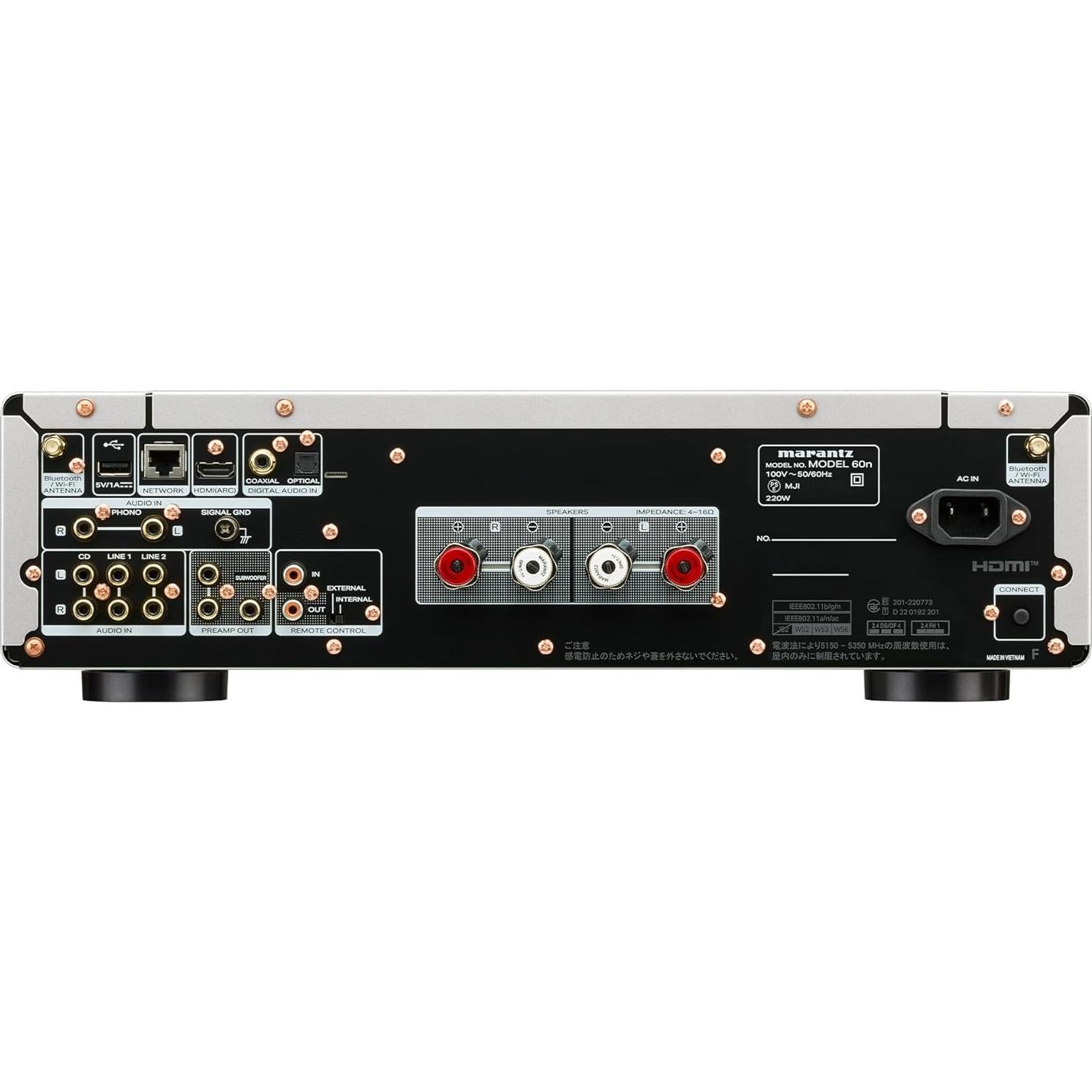Amplificador Integrado de Red Marantz 60n 60W 2 Canales HEOS