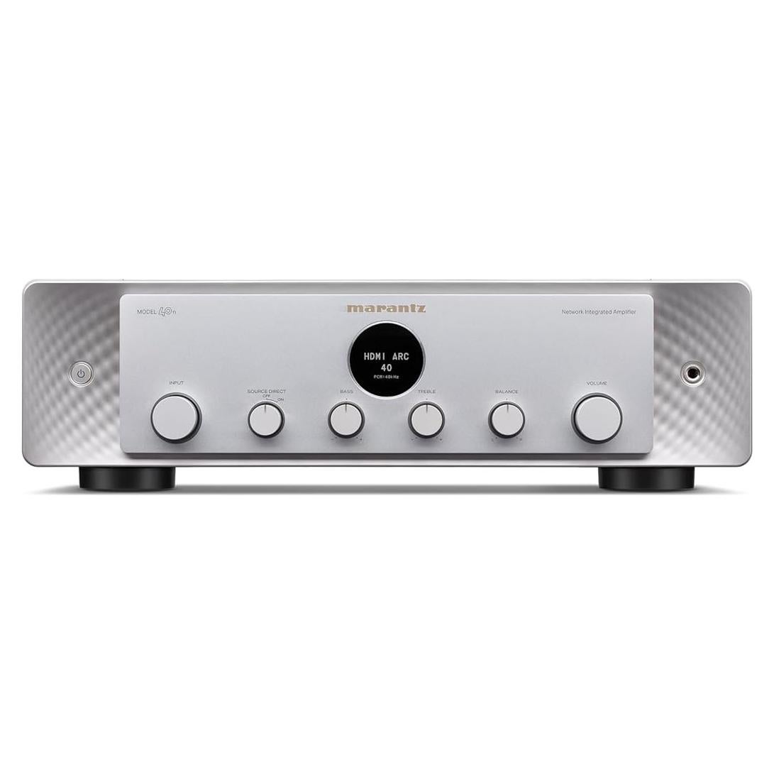 Amplificador Estéreo Integrado Marantz 40n HEOS Plata-Dorado