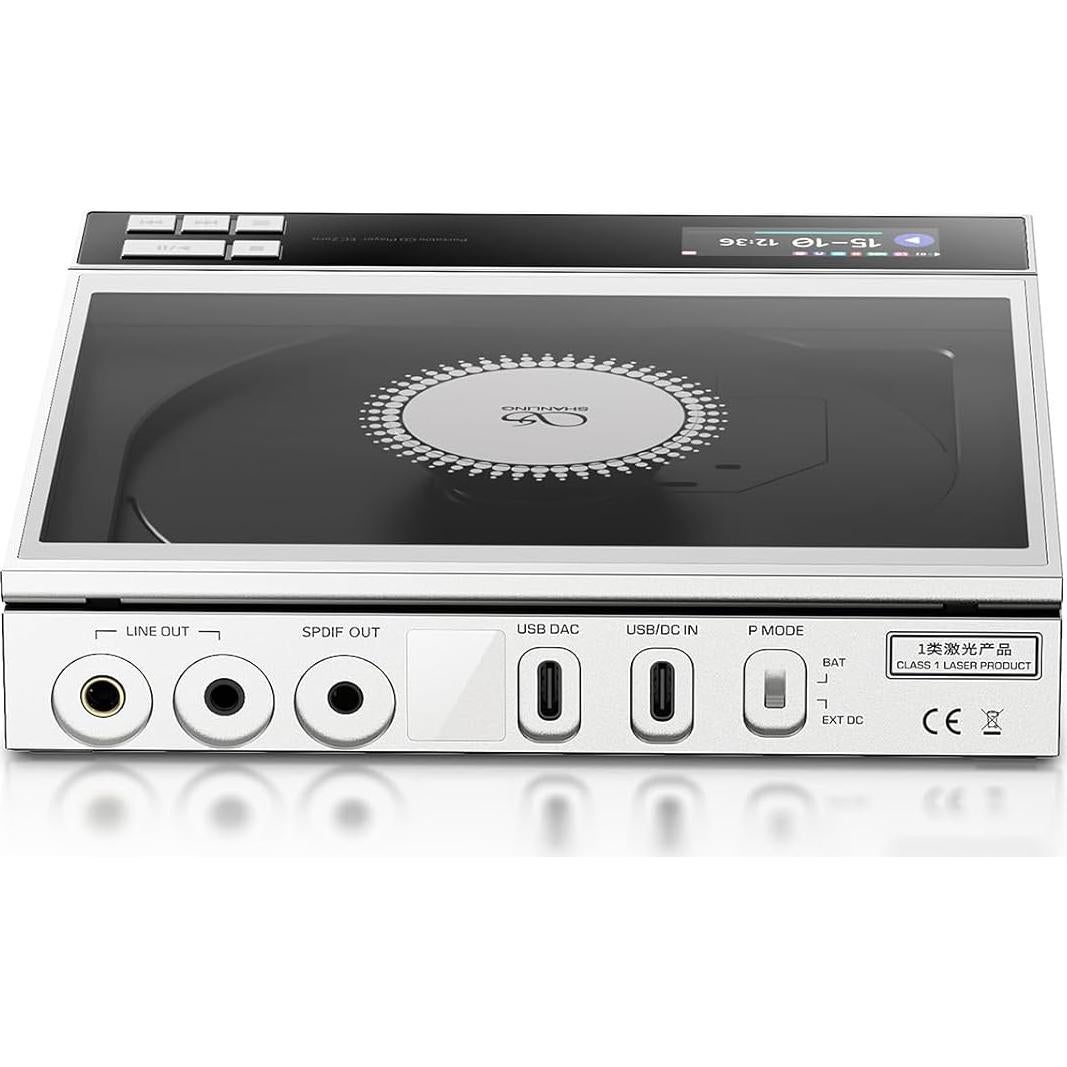 Reproductor de CD Portátil Shanling EC Zero, DAC AK4493S, 5500mAh