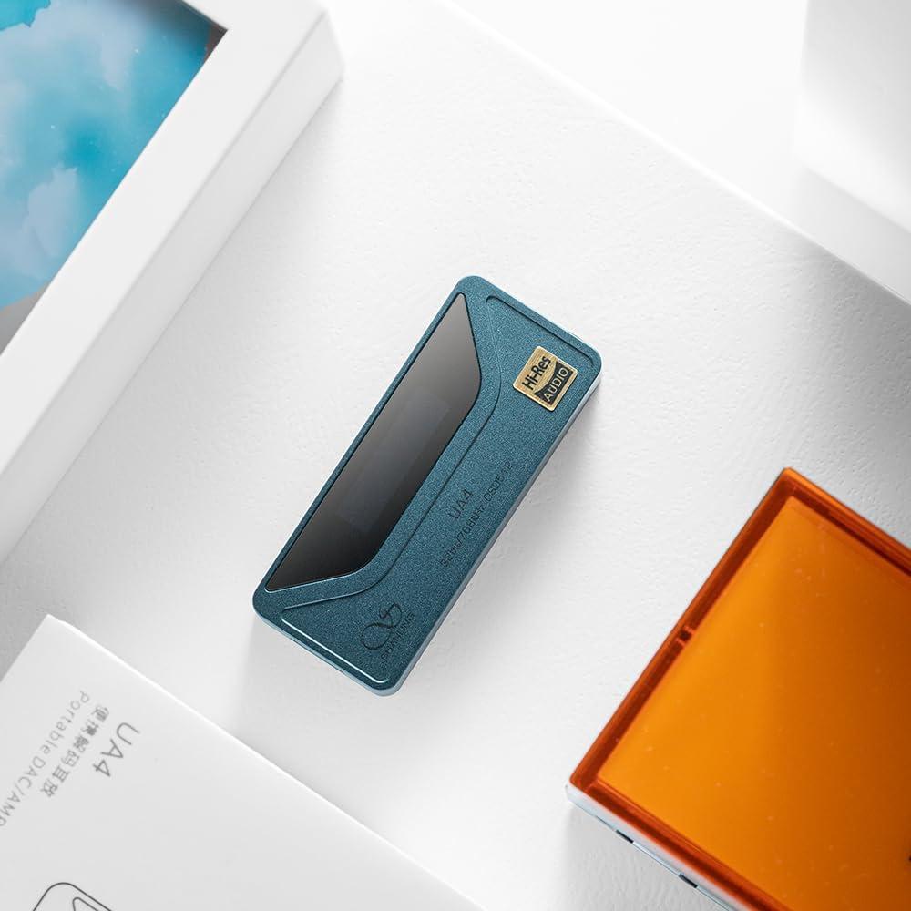 Amplificador DAC/AMP USB Portátil Shanling UA4 768kHz DSD512 Azul