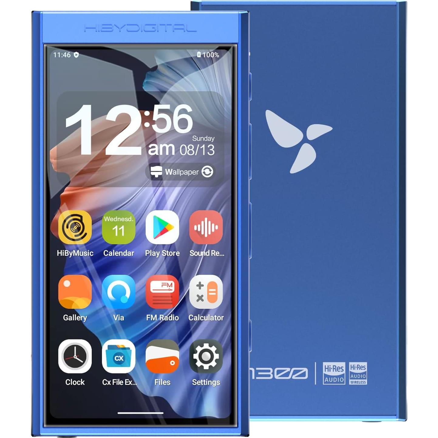 Reproductor MP3 HiBy Digital M300 + Auriculares XOE Azul