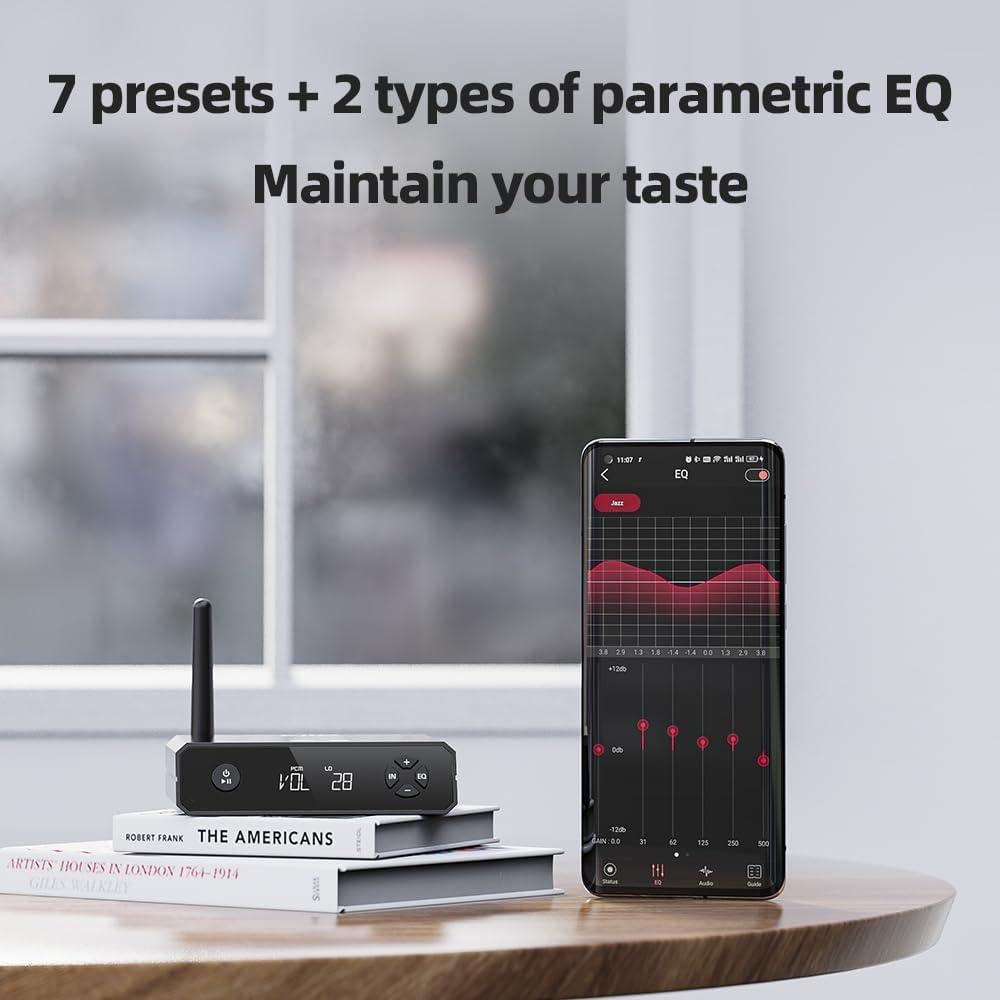 Receptor Bluetooth FiiO BR13 HiFi 5.1 con DAC USB y RCA