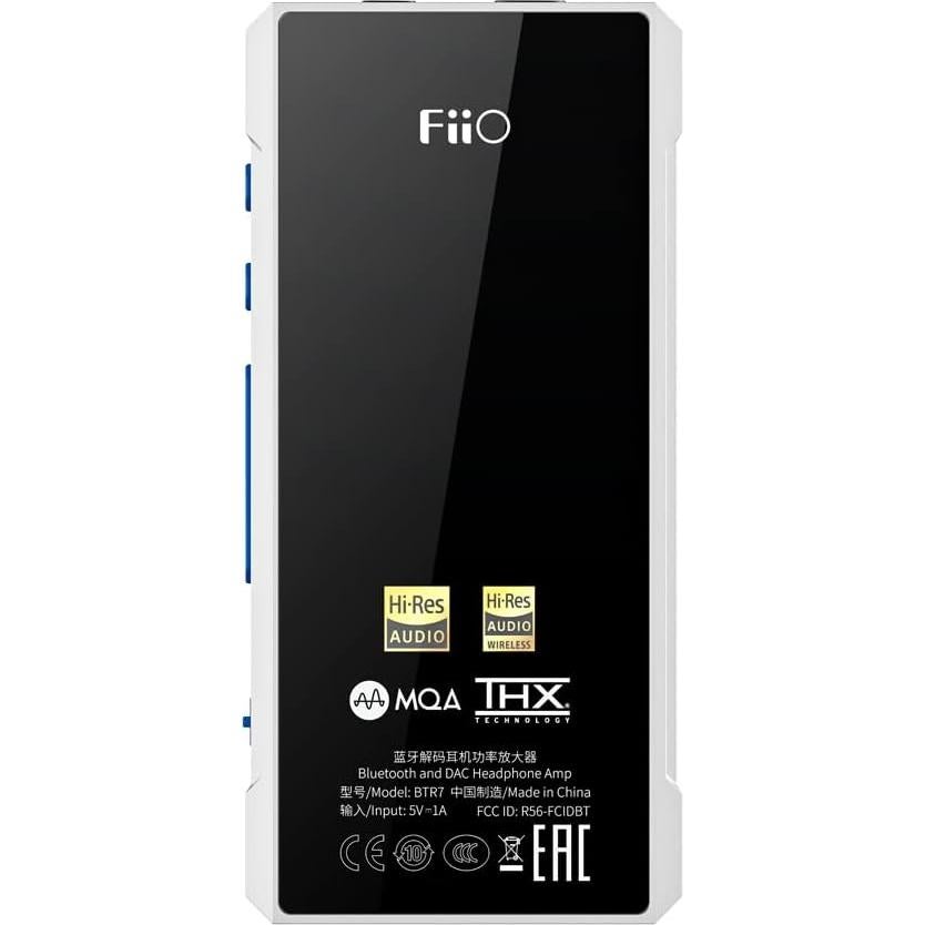 Amplificador Bluetooth FiiO BTR7 DAC Portátil 384K/32Bit MQA