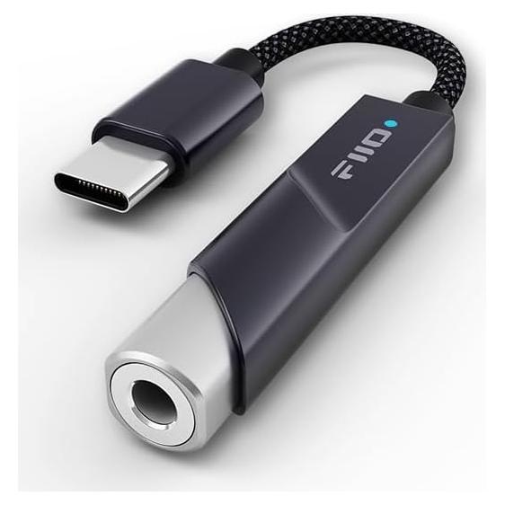 Adaptador de audio FiiO KA11 USB C a 3.5mm HiFi 32bit/384KHz