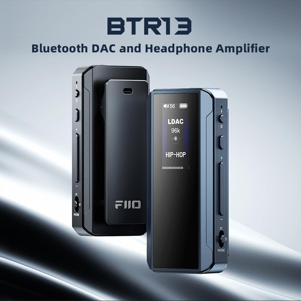 Amplificador Bluetooth FiiO BTR13 con LDAC y aptX - Negro