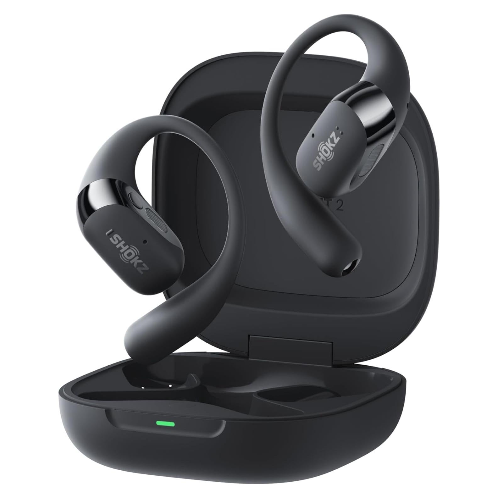Auriculares In-Ear Abiertos SHOKZ OpenFit 2+ Negro, Dolby Audio