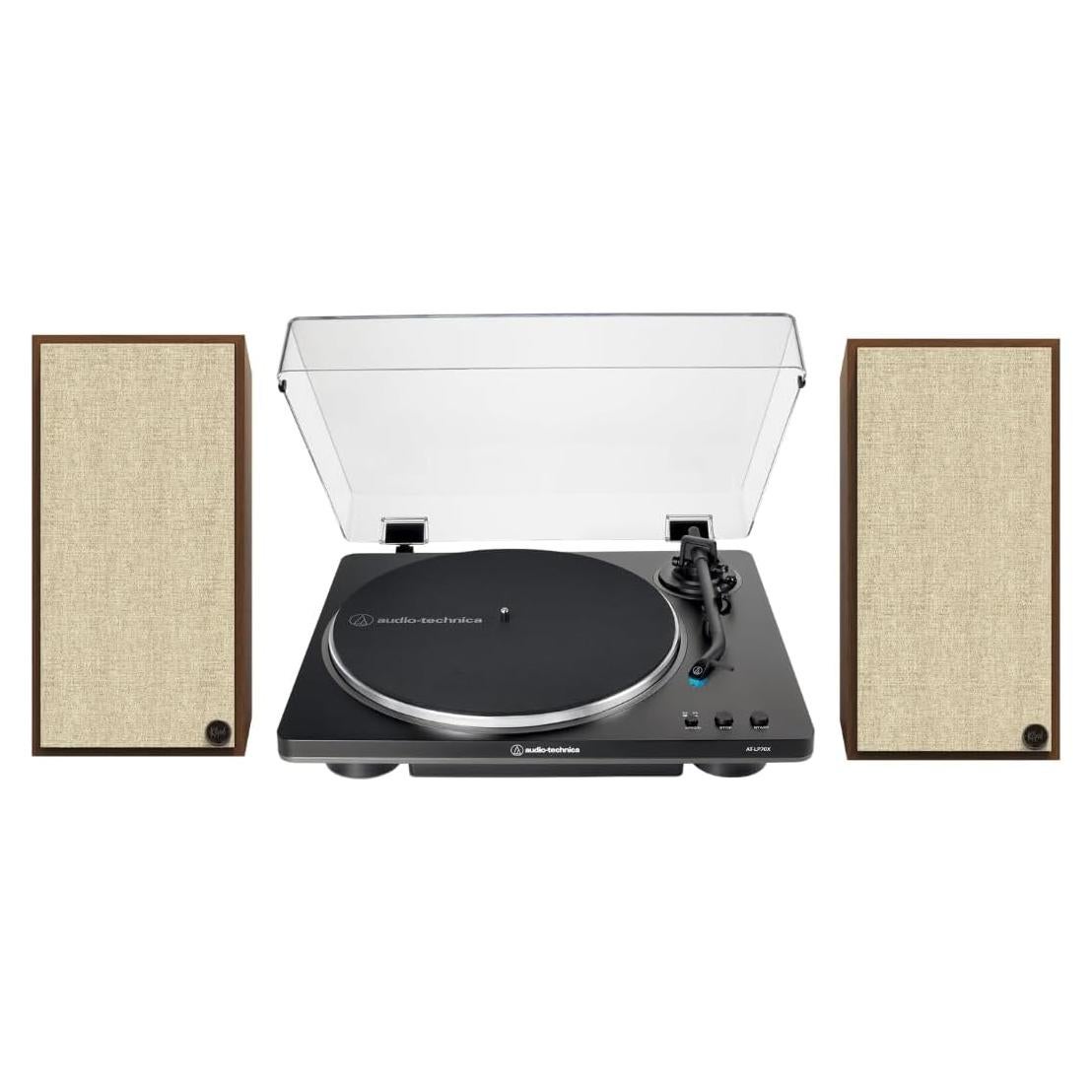 Altavoces Klipsch The Sevens + Giradiscos LP70X - Sonido Premium