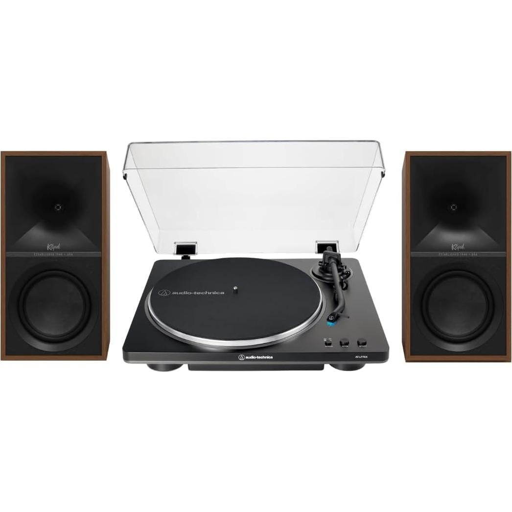 Altavoces Klipsch The Sevens + Giradiscos LP70X - Sonido Premium