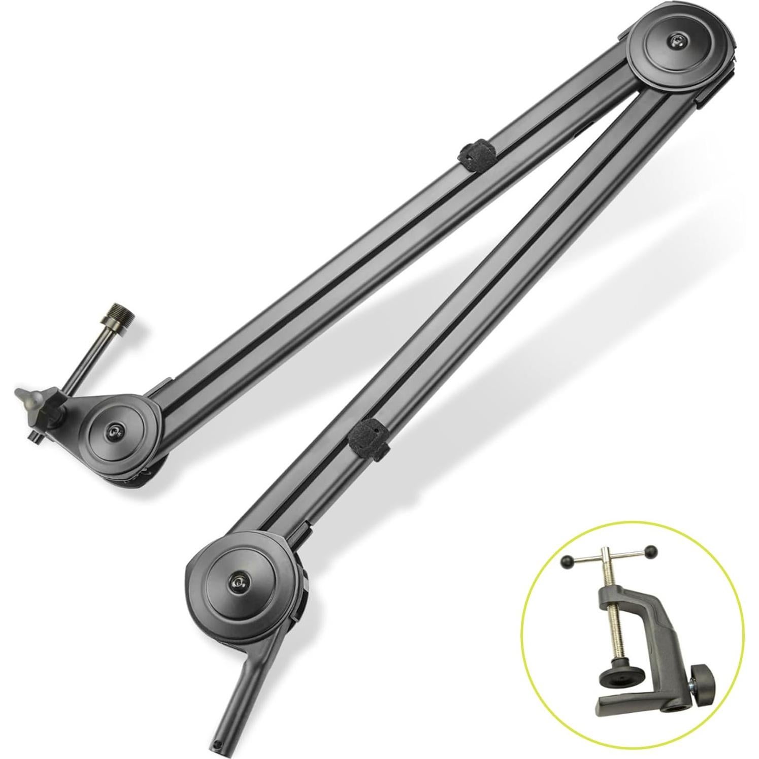 Soporte de Micrófono Profesional Knox Gear KN-MDBA03B Ajustable 76.2 cm