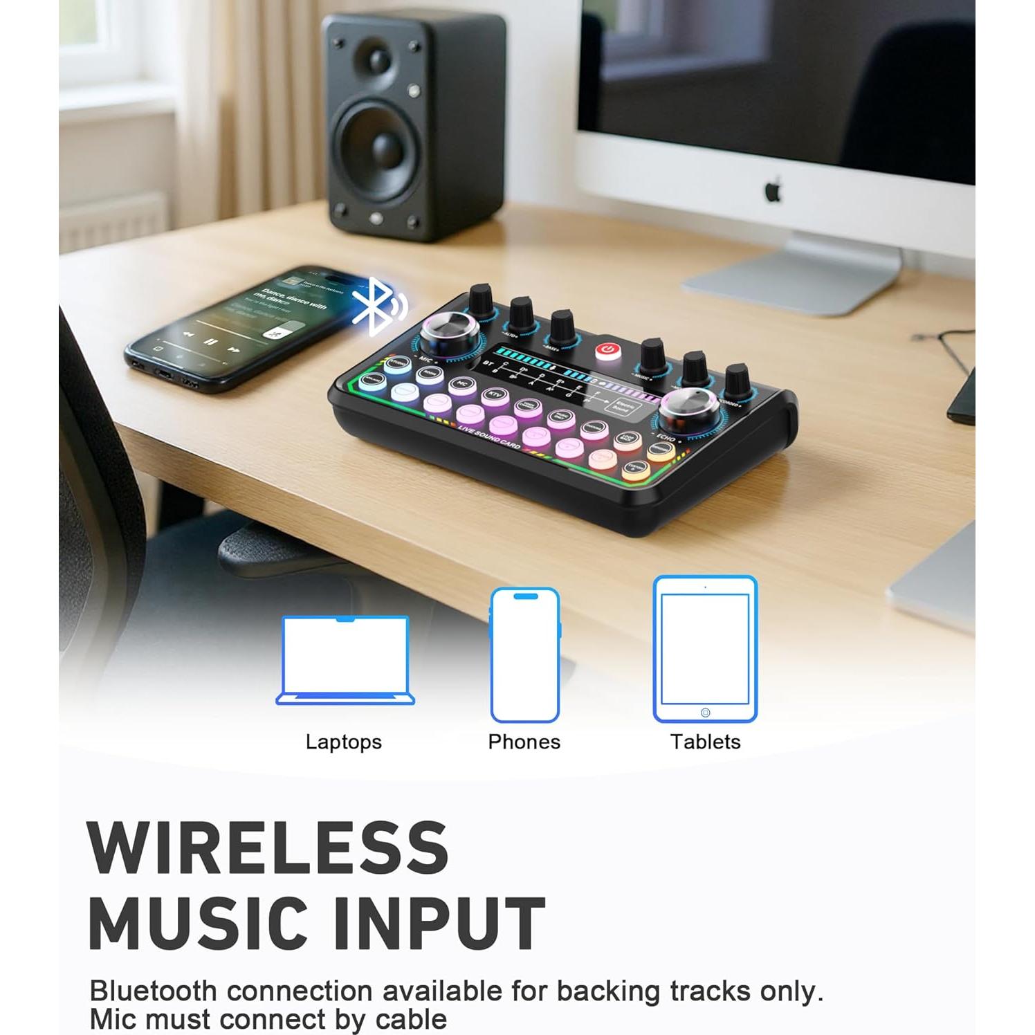 Kit de Podcast SkillDance para 2 Personas con Micrófonos y Mezcladora