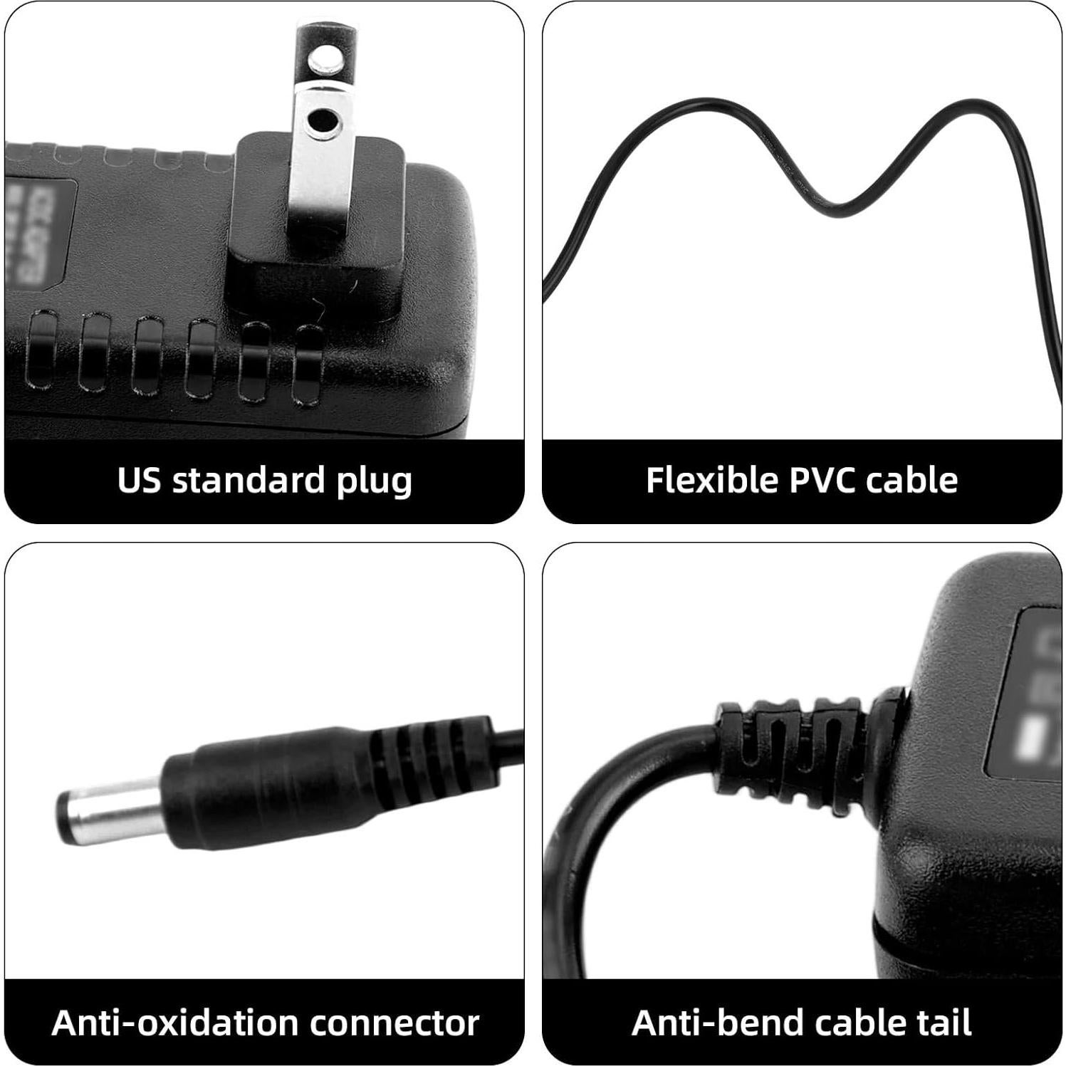 Adaptador 12V Audio Technica AT-LP60X AT-LP120XUSB-BK 1.8m