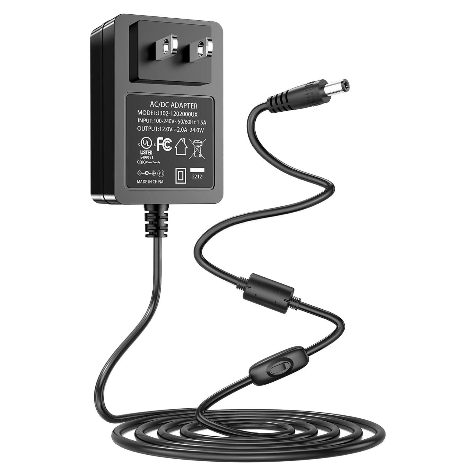 Adaptador de Corriente 12V 2A Audio-Technica para Tocadiscos