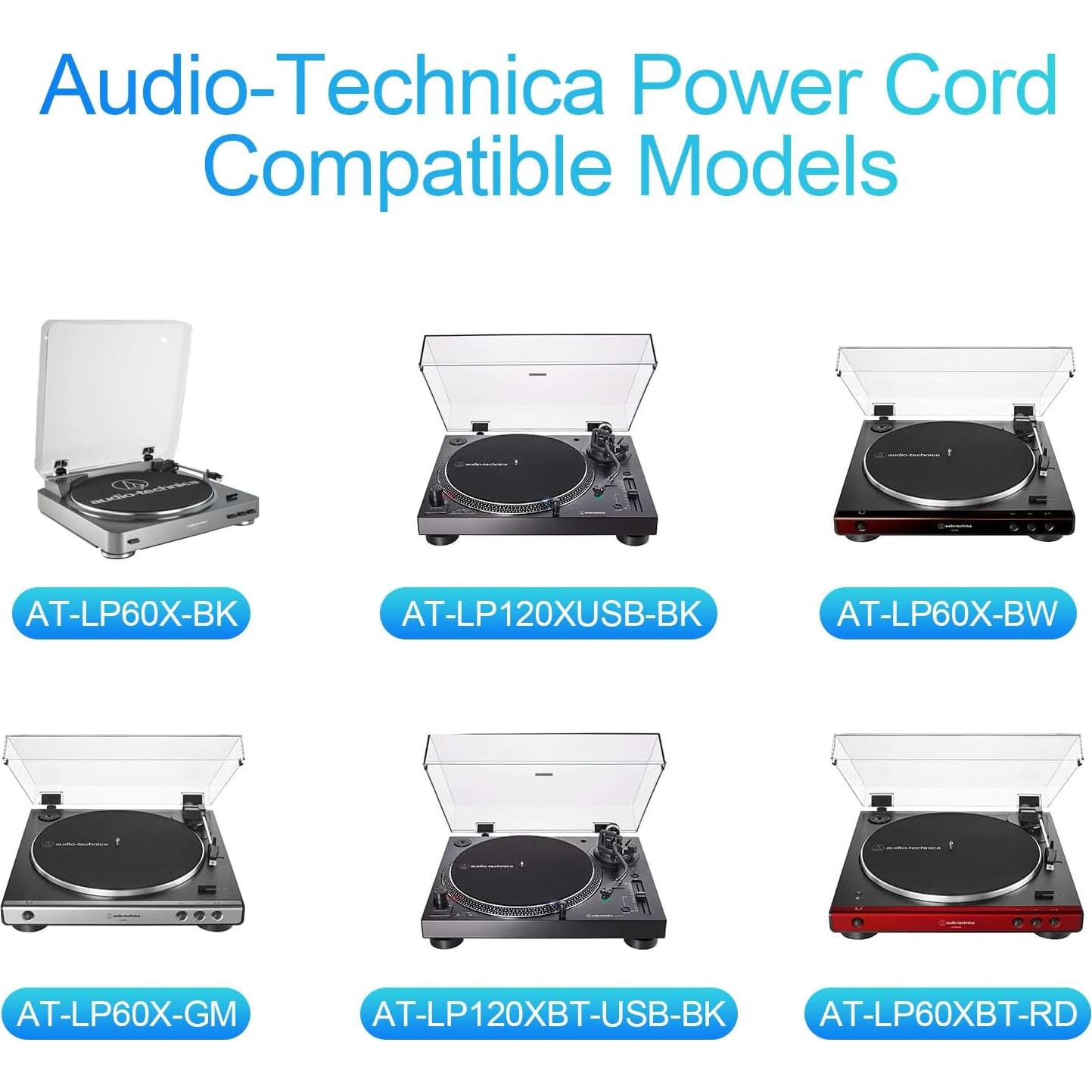 Adaptador de Corriente 12V 2A Audio-Technica para Tocadiscos
