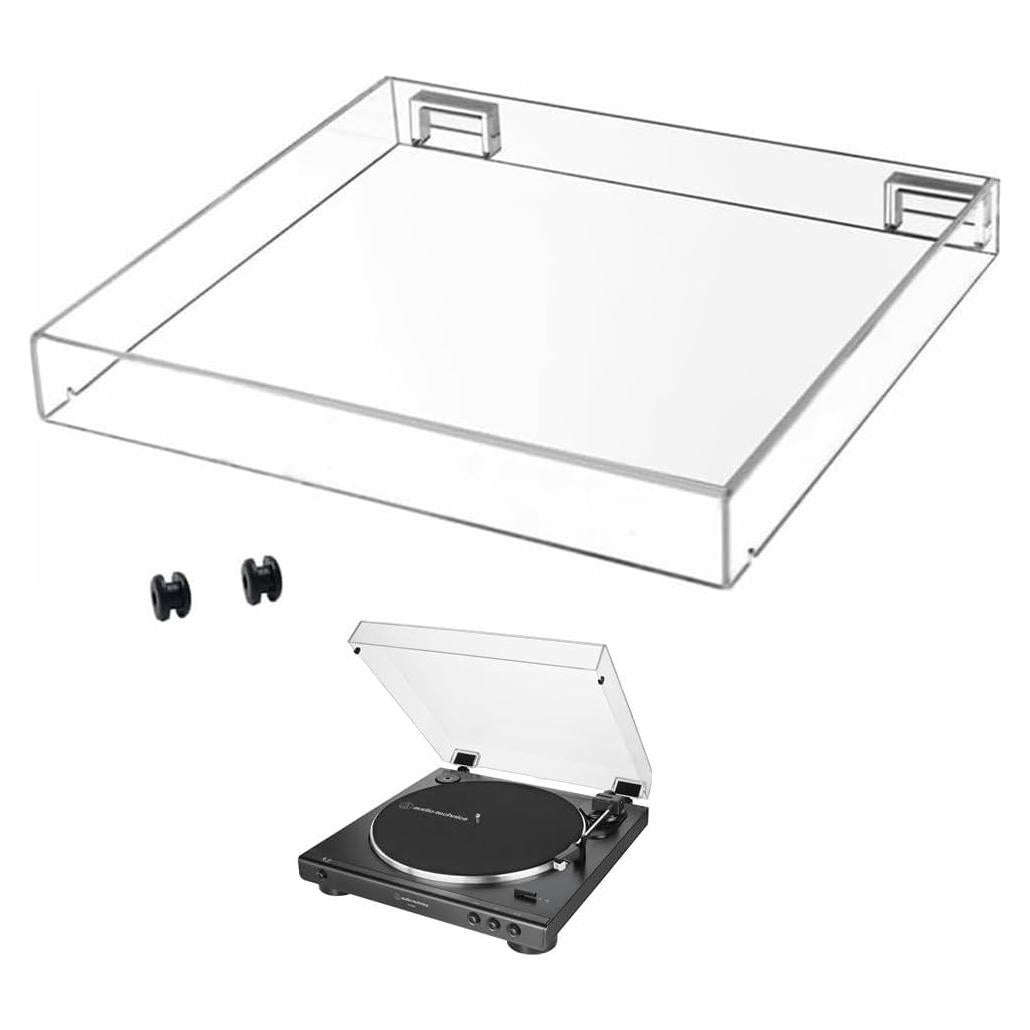 Cubierta de Polvo Acrílica Transparente para Tocadiscos AT-LP60X