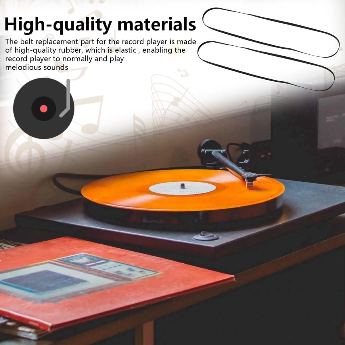 Correa de Tocadiscos Audio-Technica AT-PL50 AT-LP60 - Paquete de 2