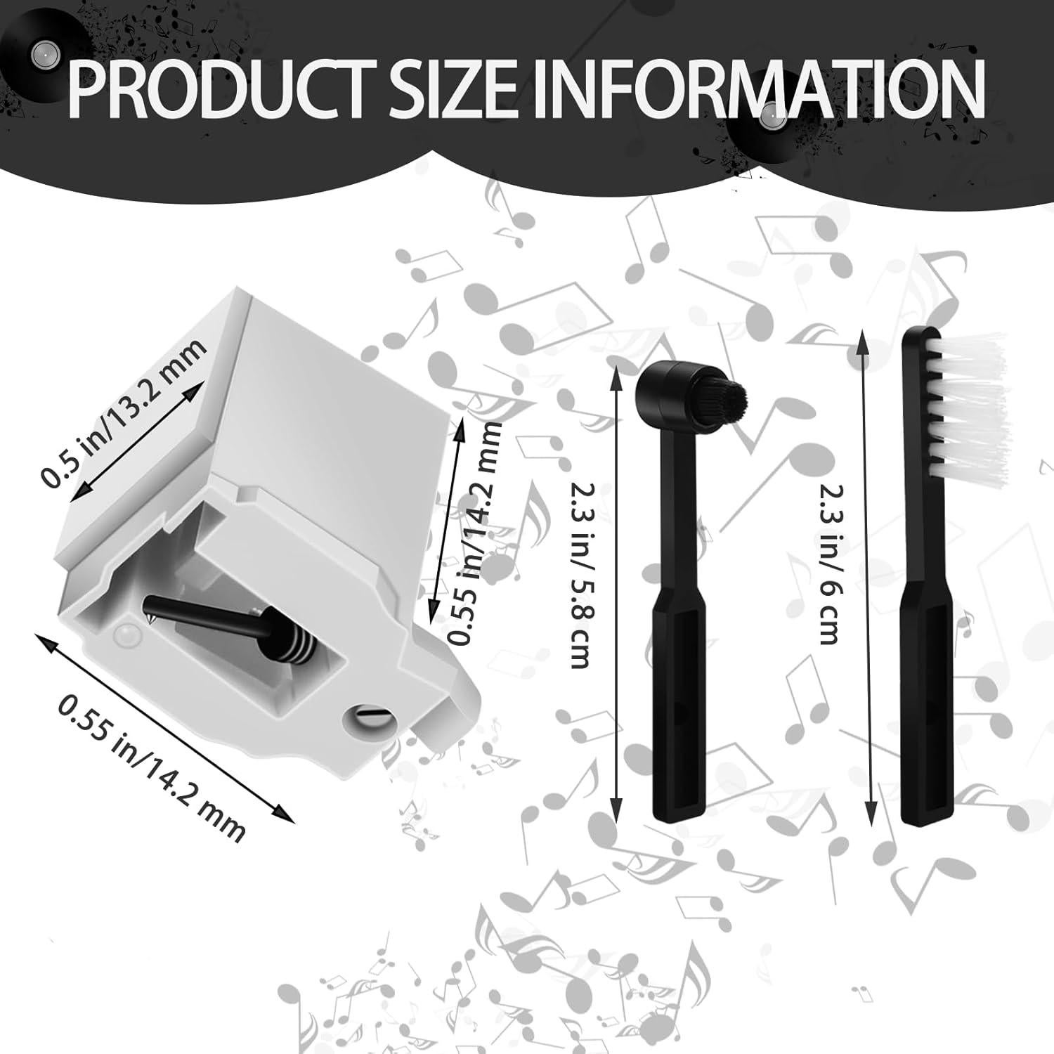 Aguja de Reemplazo Windspeed ATN3600L para Tocadiscos Audio-Technica
