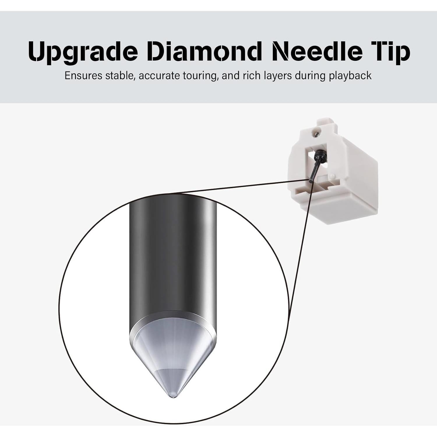 Estiló de Reemplazo ATN3600L Aguja de Diamante para Tocadiscos