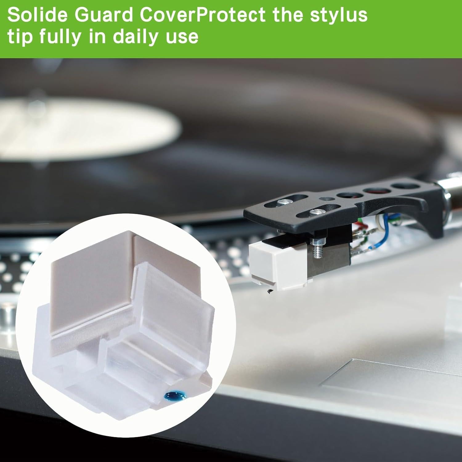 2 Agujas de Reemplazo ATN3600L + Cepillo para Tocadiscos