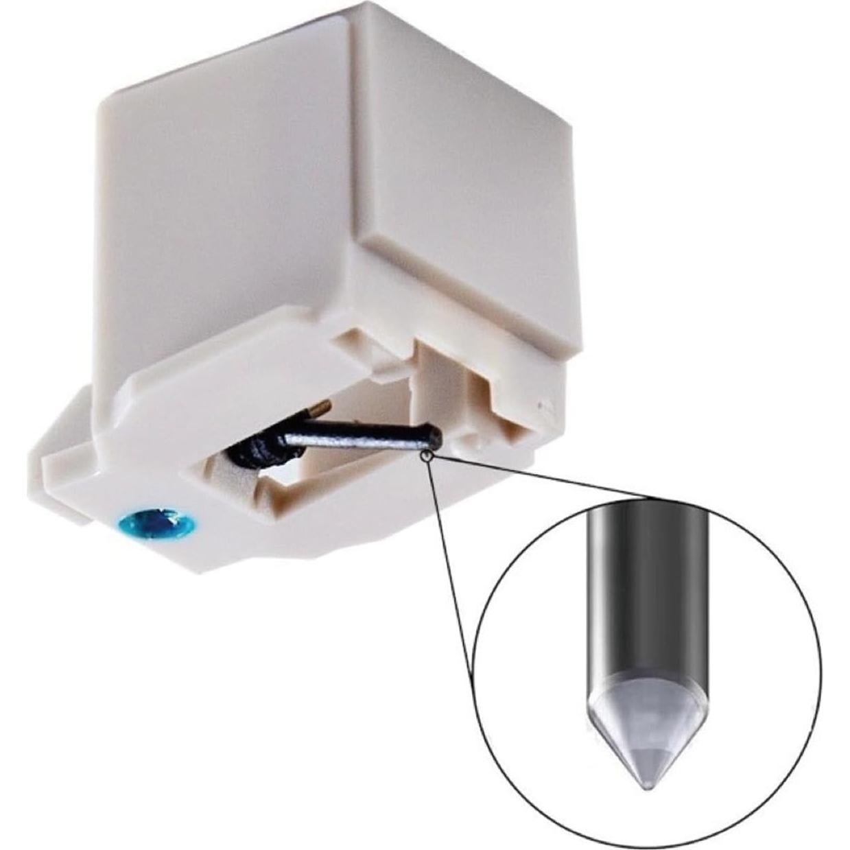 2 Agujas de Reemplazo ATN3600L + Cepillo para Tocadiscos