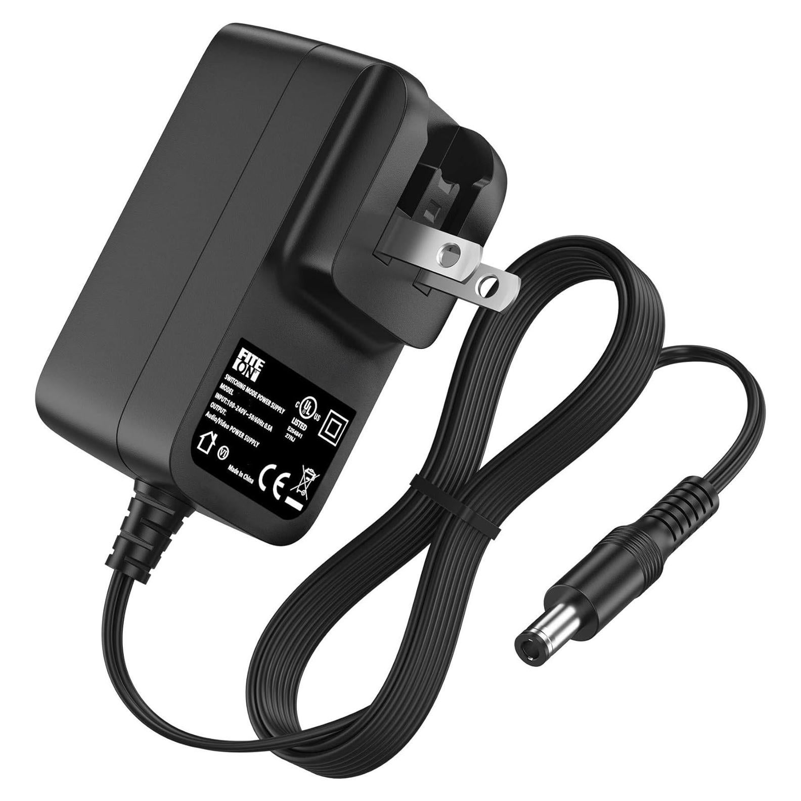 Adaptador de CA FITE ON para Tocadiscos Audio-Technica AT-LP60XBT