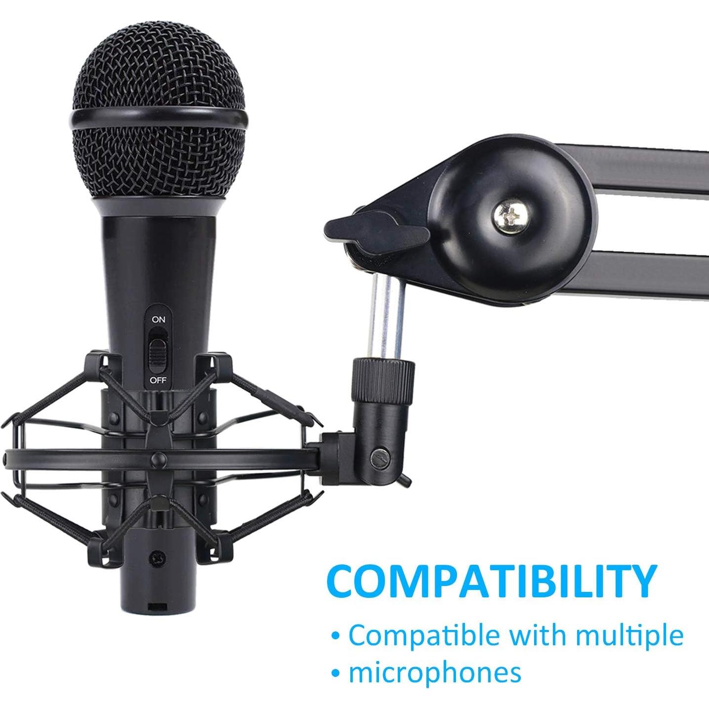 Soporte de Montaje de Choque SUNMON para Micrófono 28-31mm