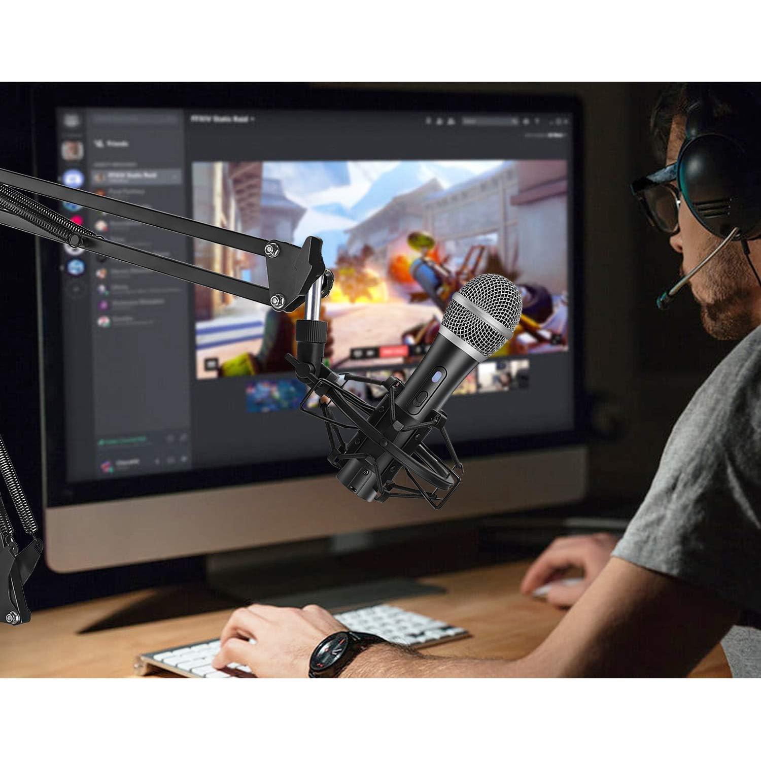 Soporte de Amortiguador Sunmon para Micrófono Audio-Technica ATR2100X