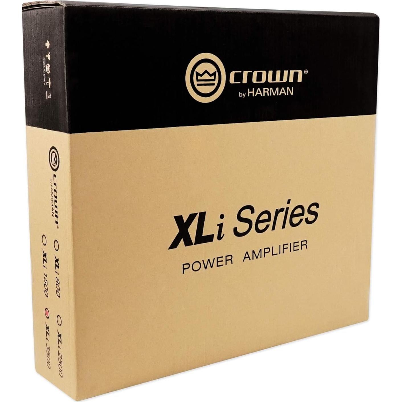 Amplificador Crown Pro XLi3500 2700W 2 Canales + Micrófono ATM410