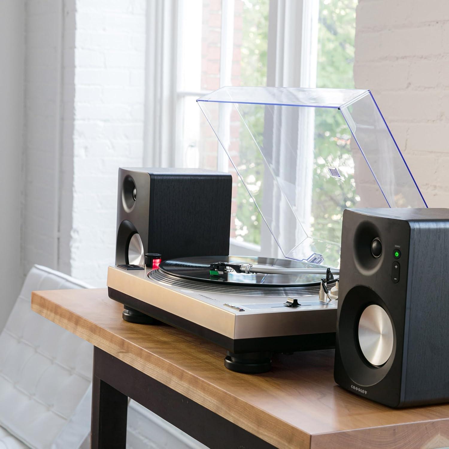 Tocadiscos Bluetooth Crosley KT100BT-CP con Altavoces 30W