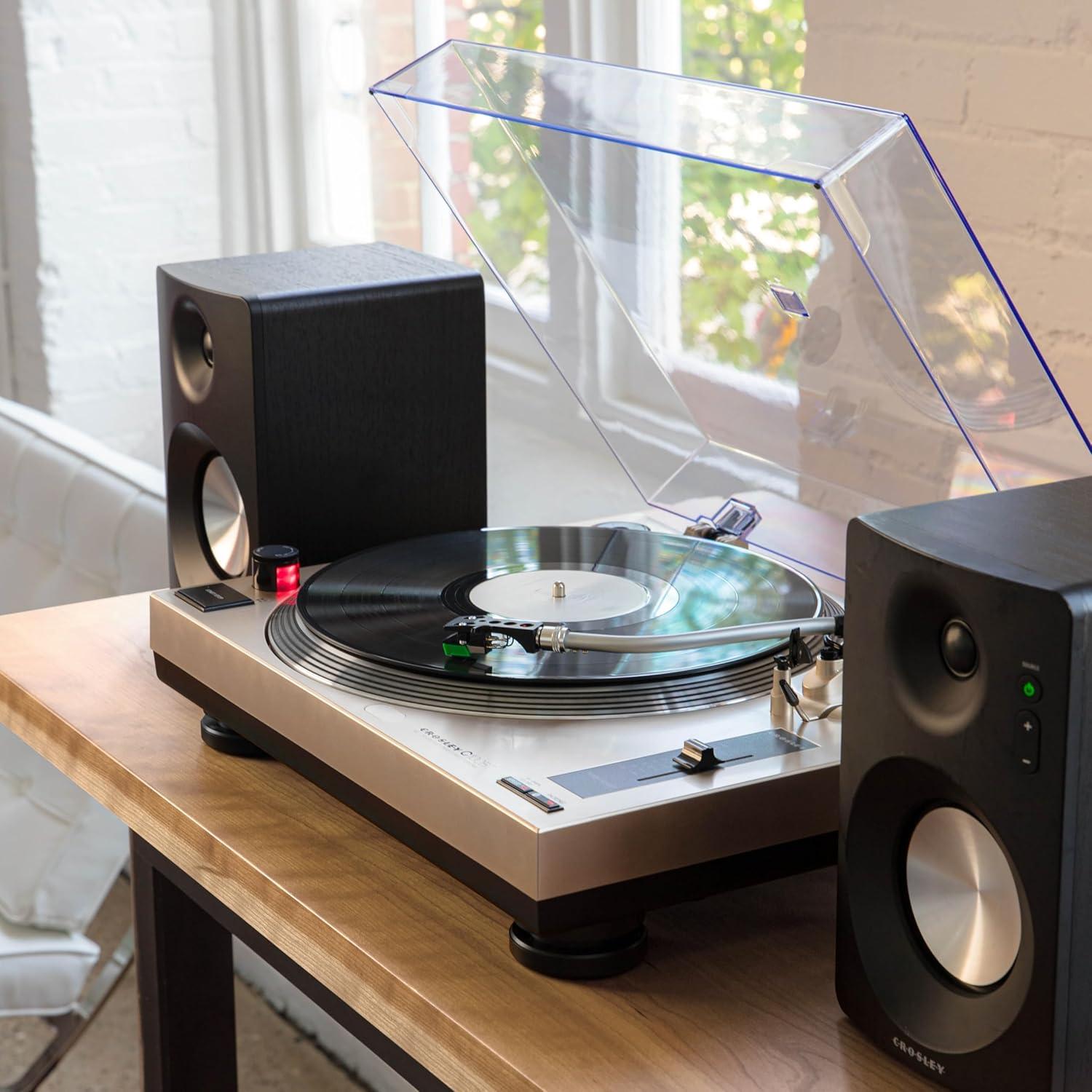 Tocadiscos Bluetooth Crosley KT100BT-CP con Altavoces 30W