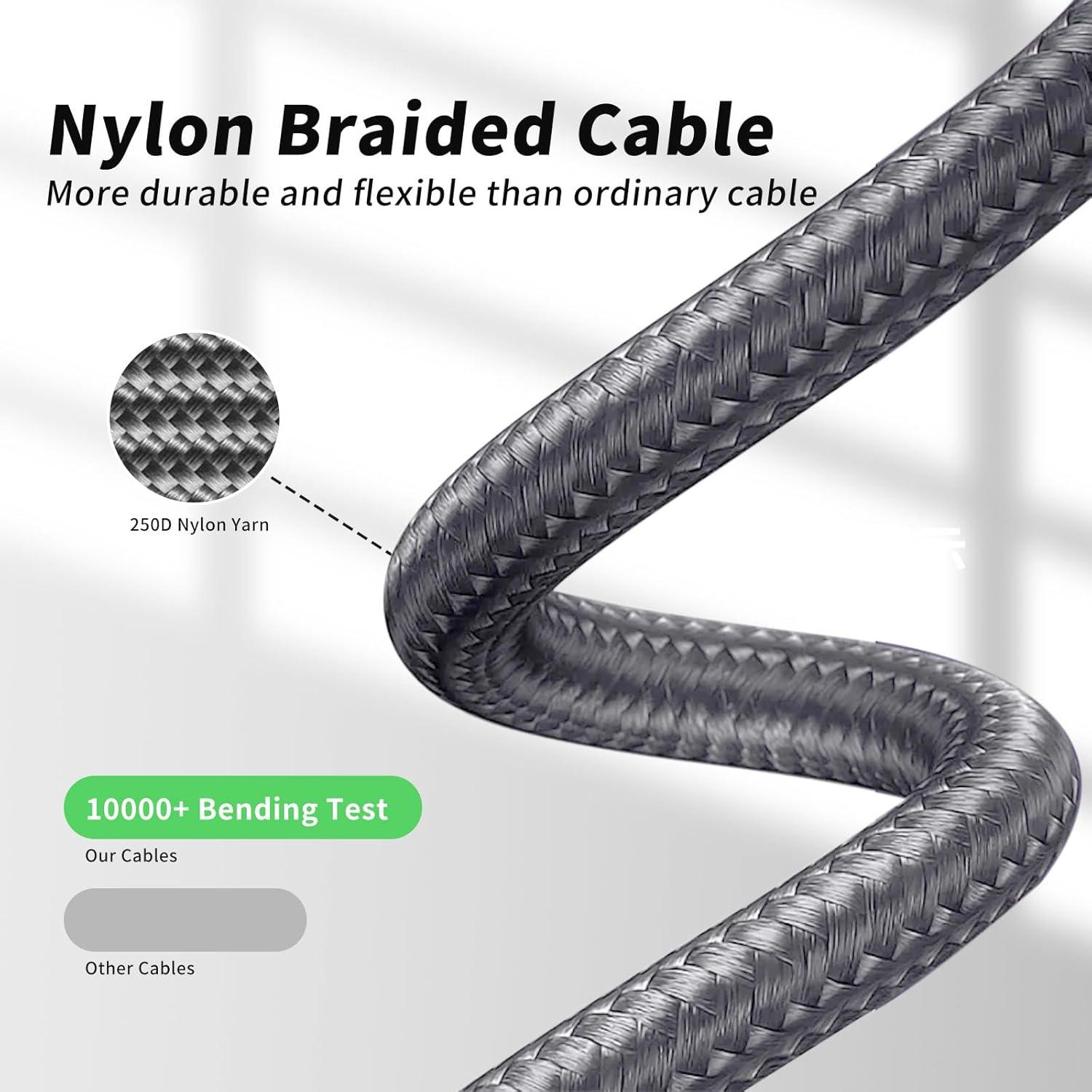 Cable de Reemplazo HBC13 A2DC okcsc 1.22m para Audio-Technica